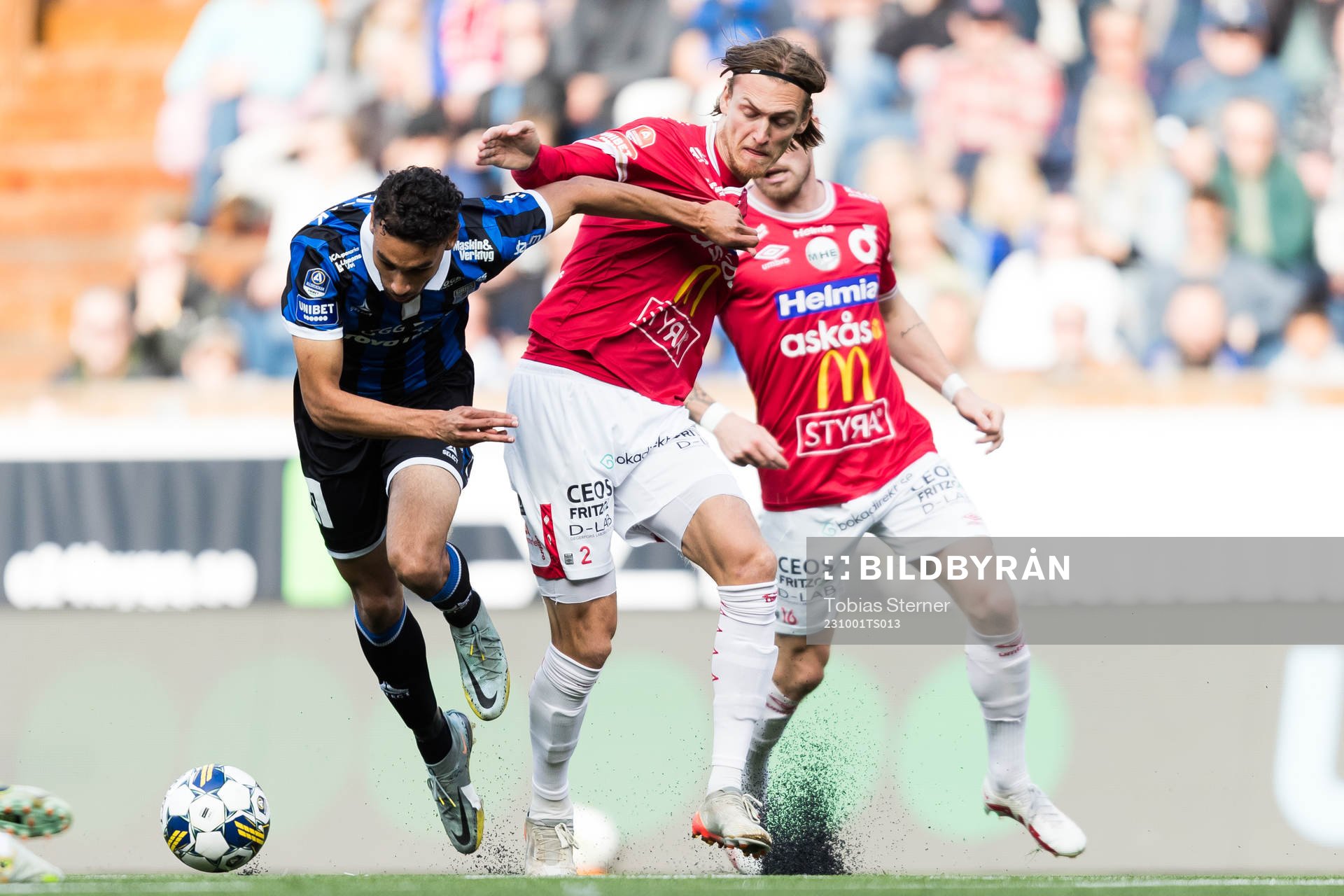 Sirius Joakim Persson och Degerfors Gustav Granath