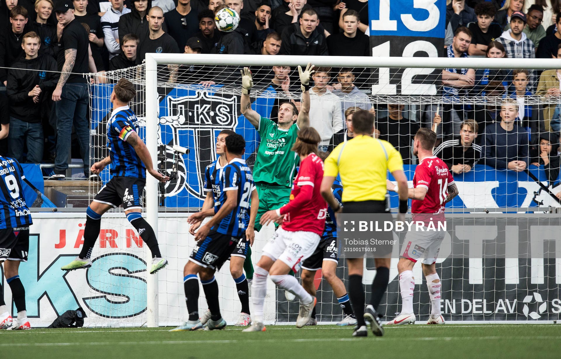 Sirius målvakt David Mitov Nilsson