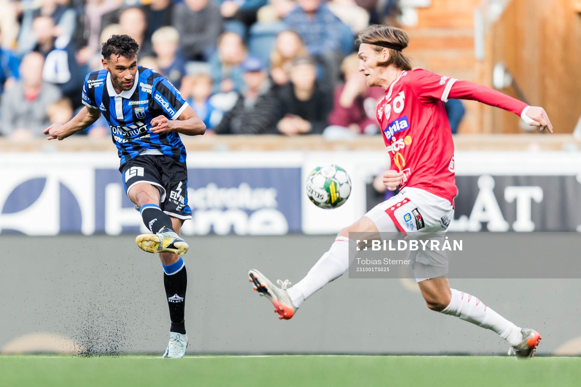 Sirius Joakim Persson och Degerfors Gustav Granath