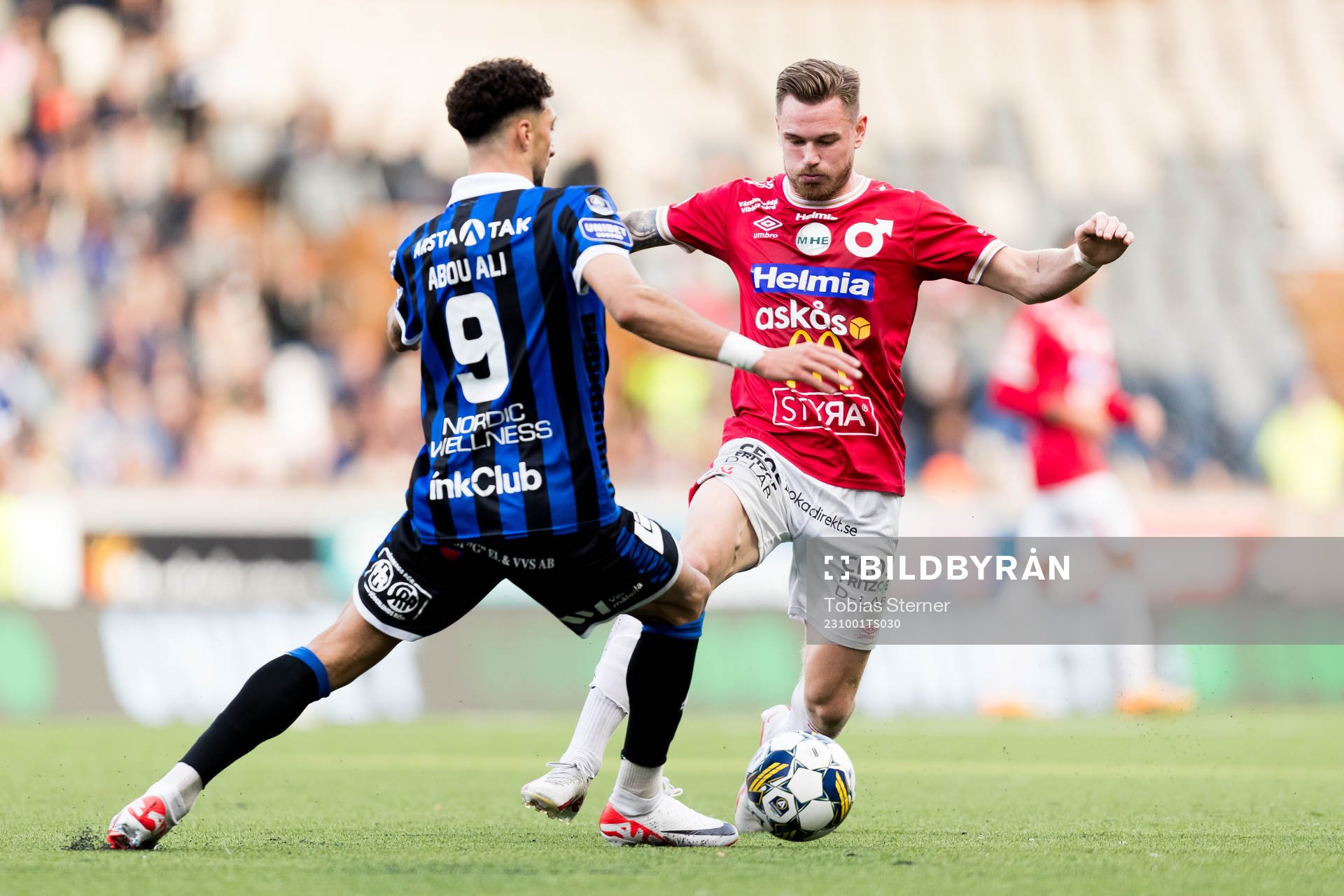 Sirius Wessam Abou Ali och Degerfors Rasmus Örqvist