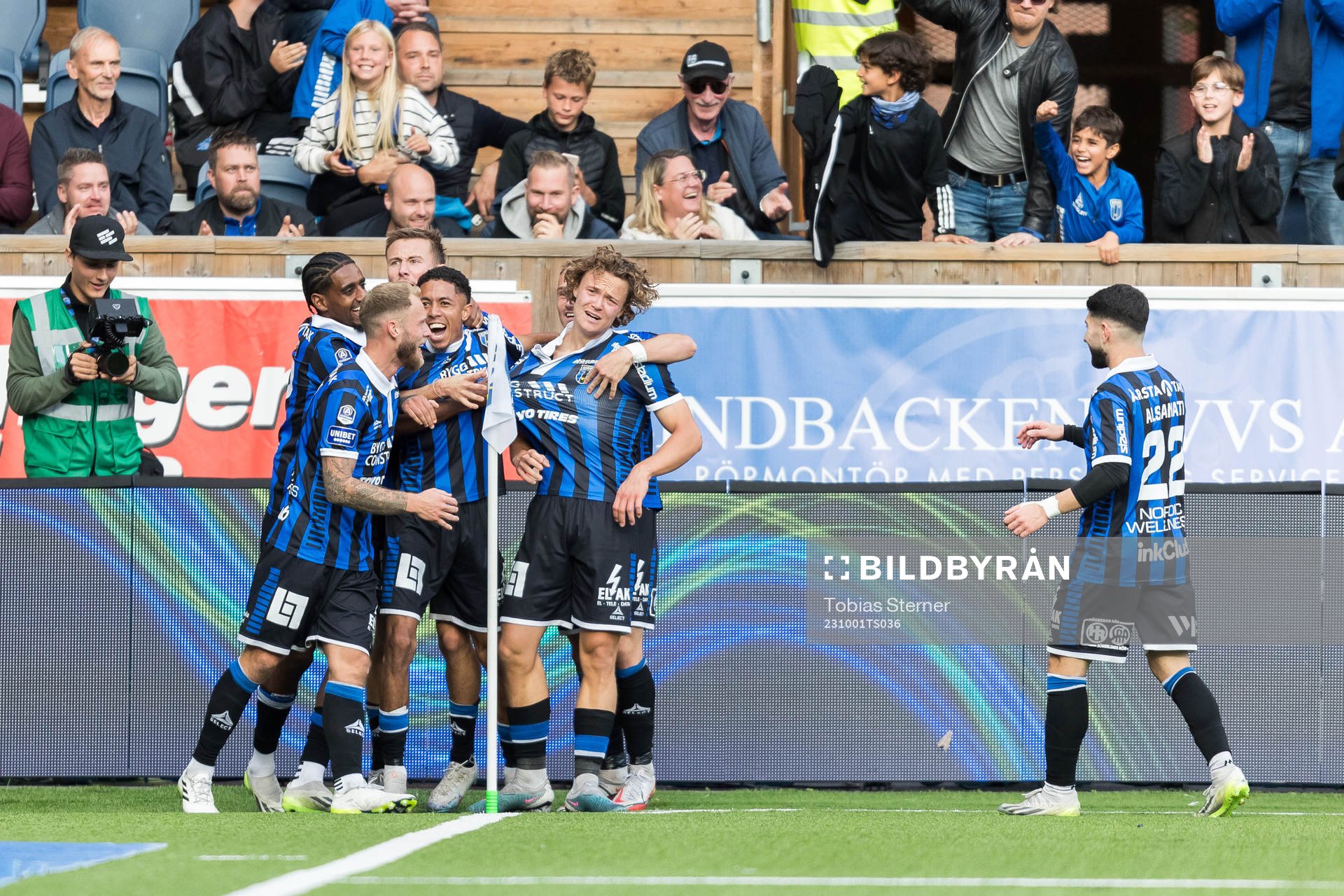 Sirius Herman Sjögrell jublar