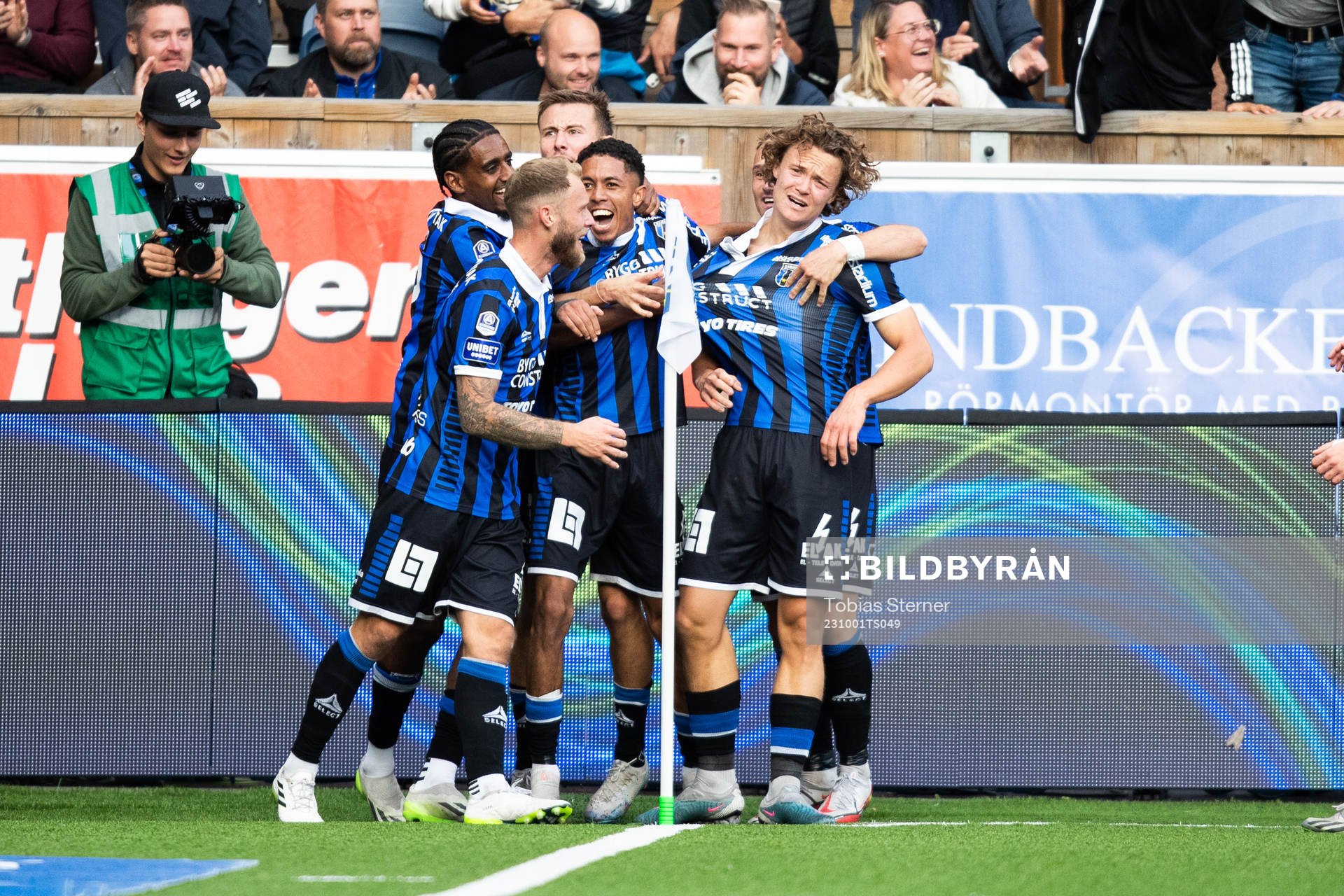 under fotbollsmatchen i Allsvenskan mellan Sirius och