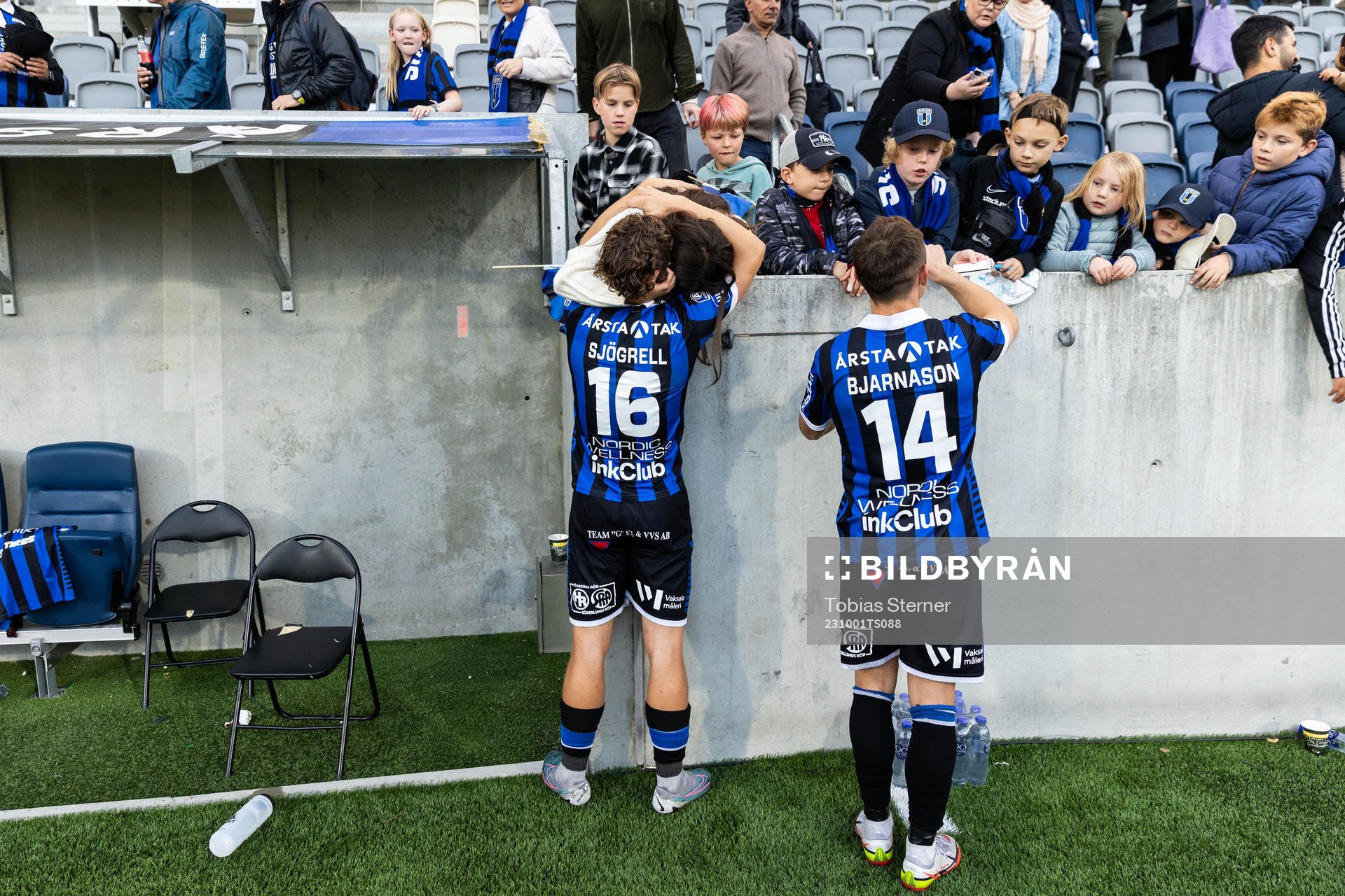 Sirius Herman Sjögrell jublar