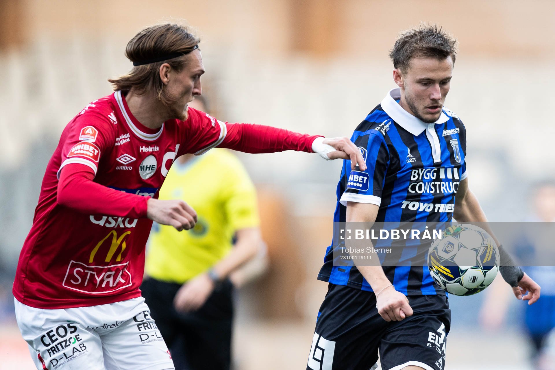 Degerfors Gustav Granath och Sirius Melker Heier