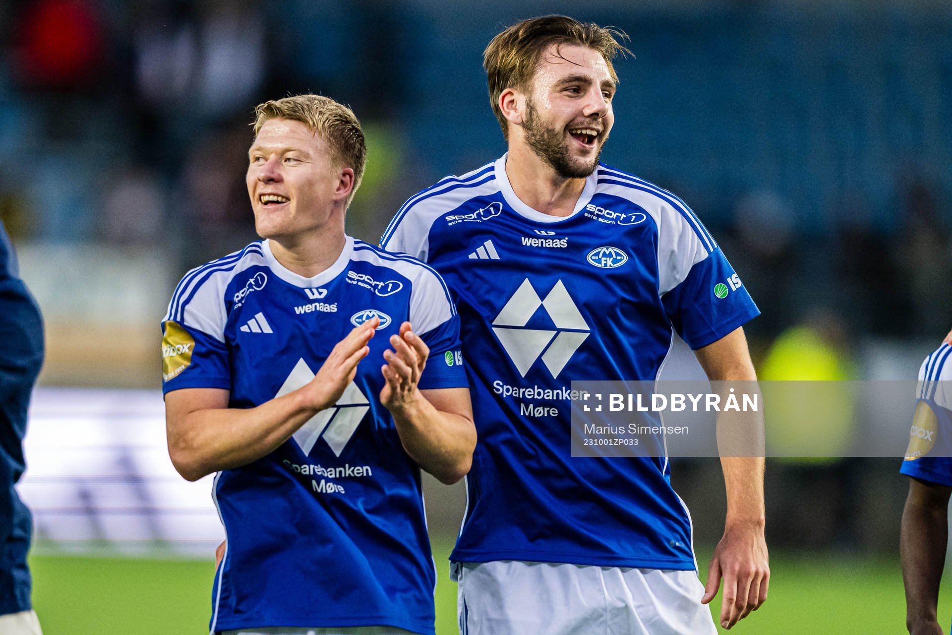 Kristian Eriksen and Niklas Ødegård of Molde