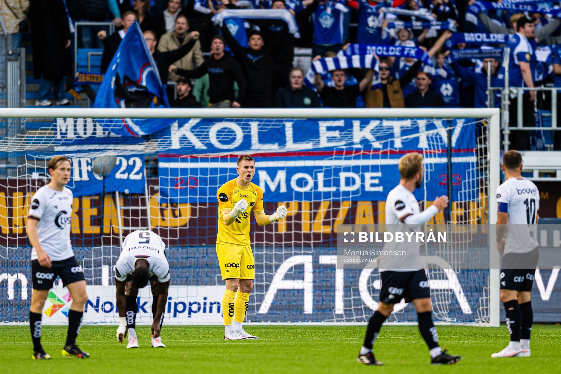 Patrik Gunnarsson of Viking looks dejected