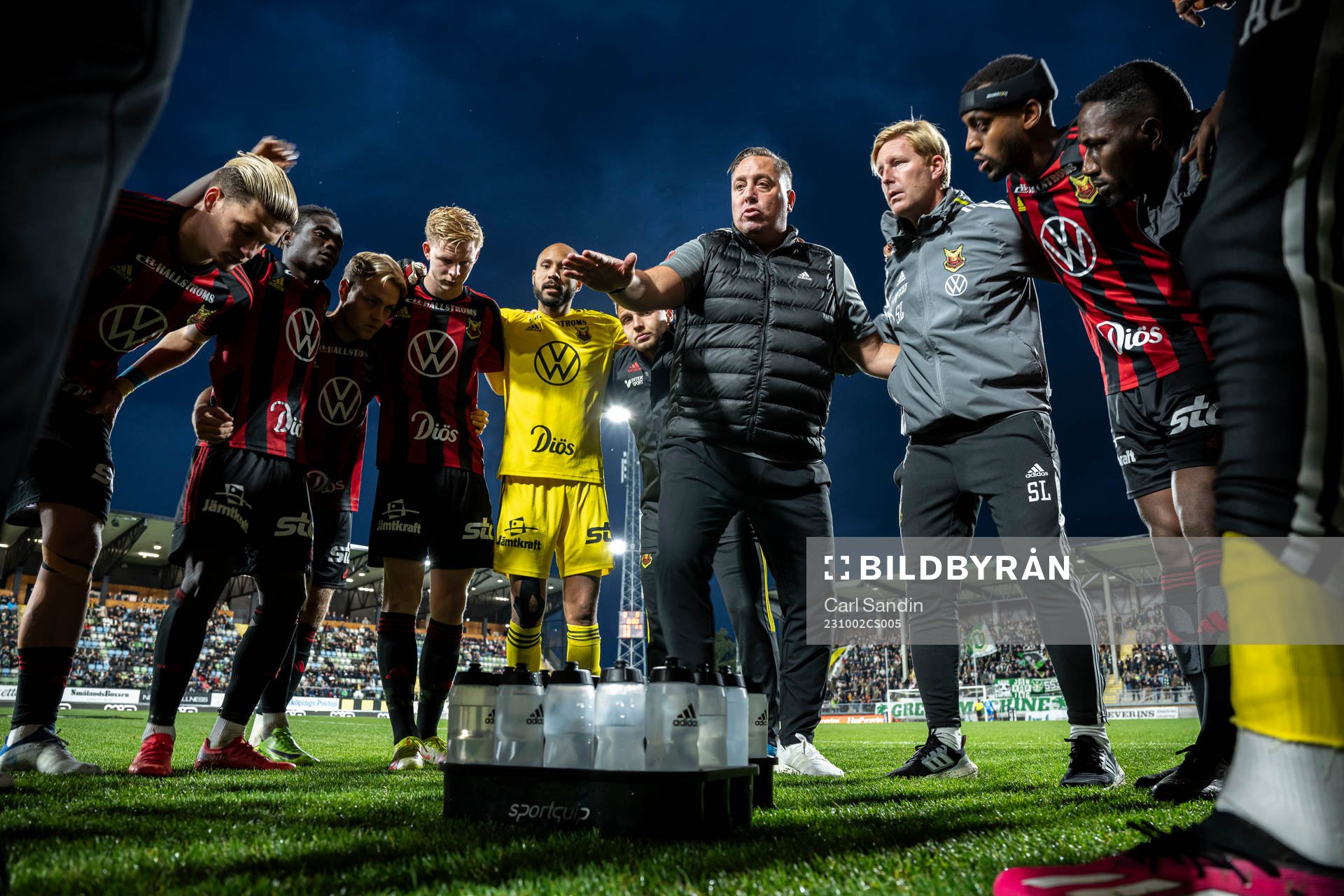 Östersunds tränare Magnus Powell