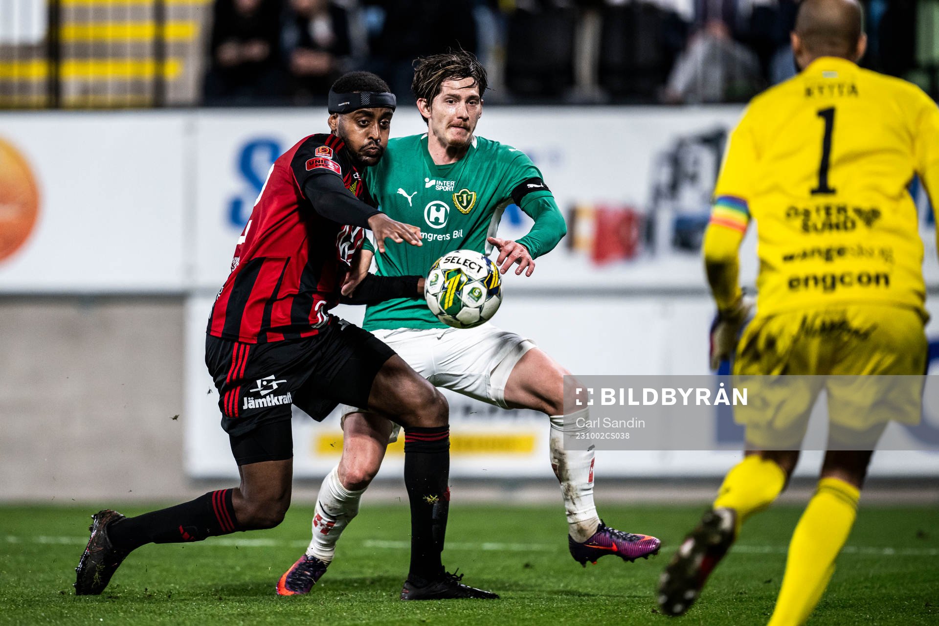 Östersunds Theodore RaskJ och Jönköpings Södras Robin
