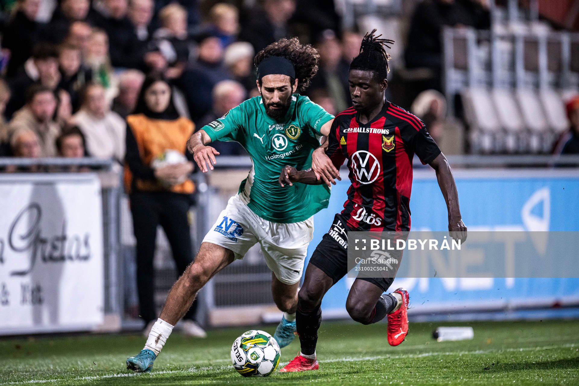 Jönköpings Södras Hady Saleh Karim och Östersunds