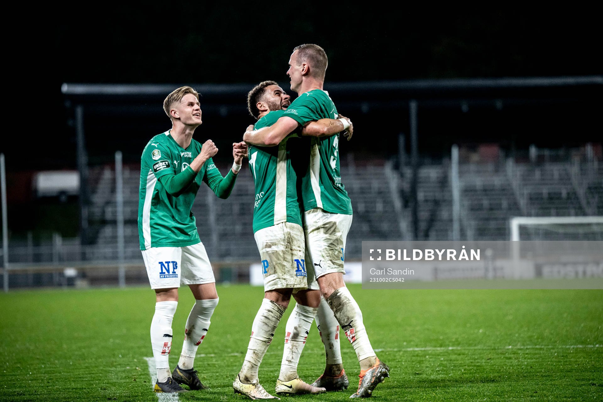 Jönköpings Södras Ben Engdahl, Malkolm Moenza och