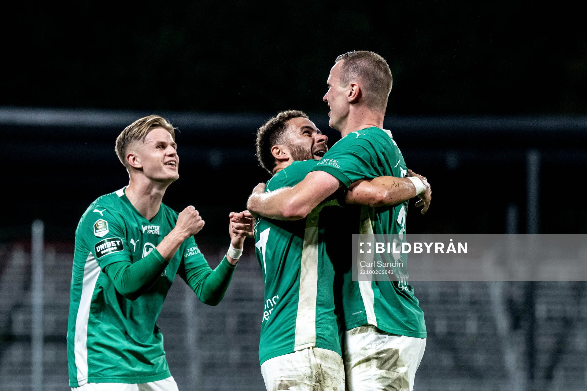 Jönköpings Södras Ben Engdahl, Malkolm Moenza och