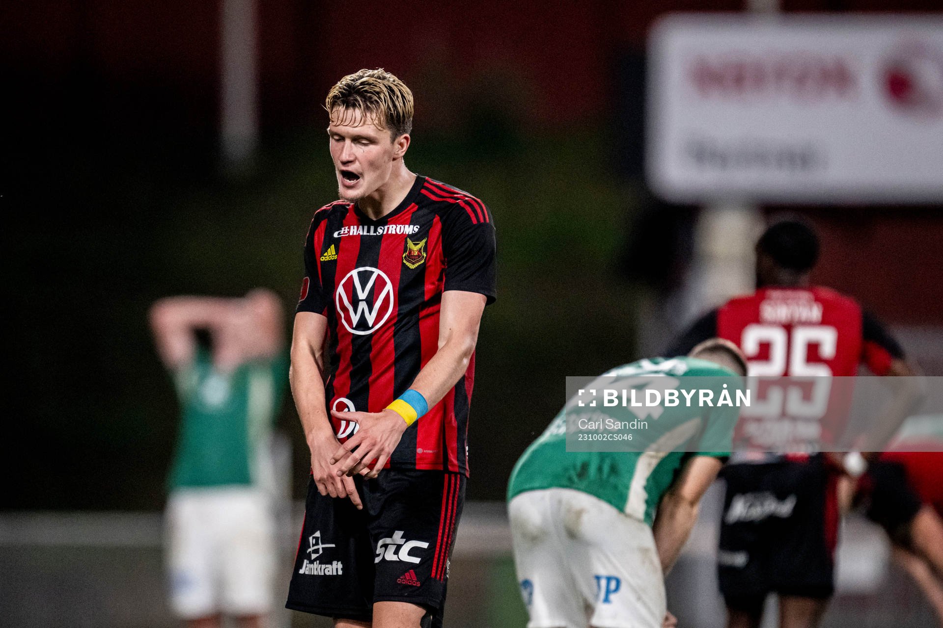 Östersunds Myroslav Mazur deppar