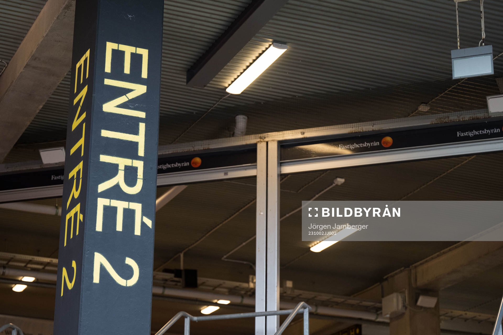 Entré till läktare
