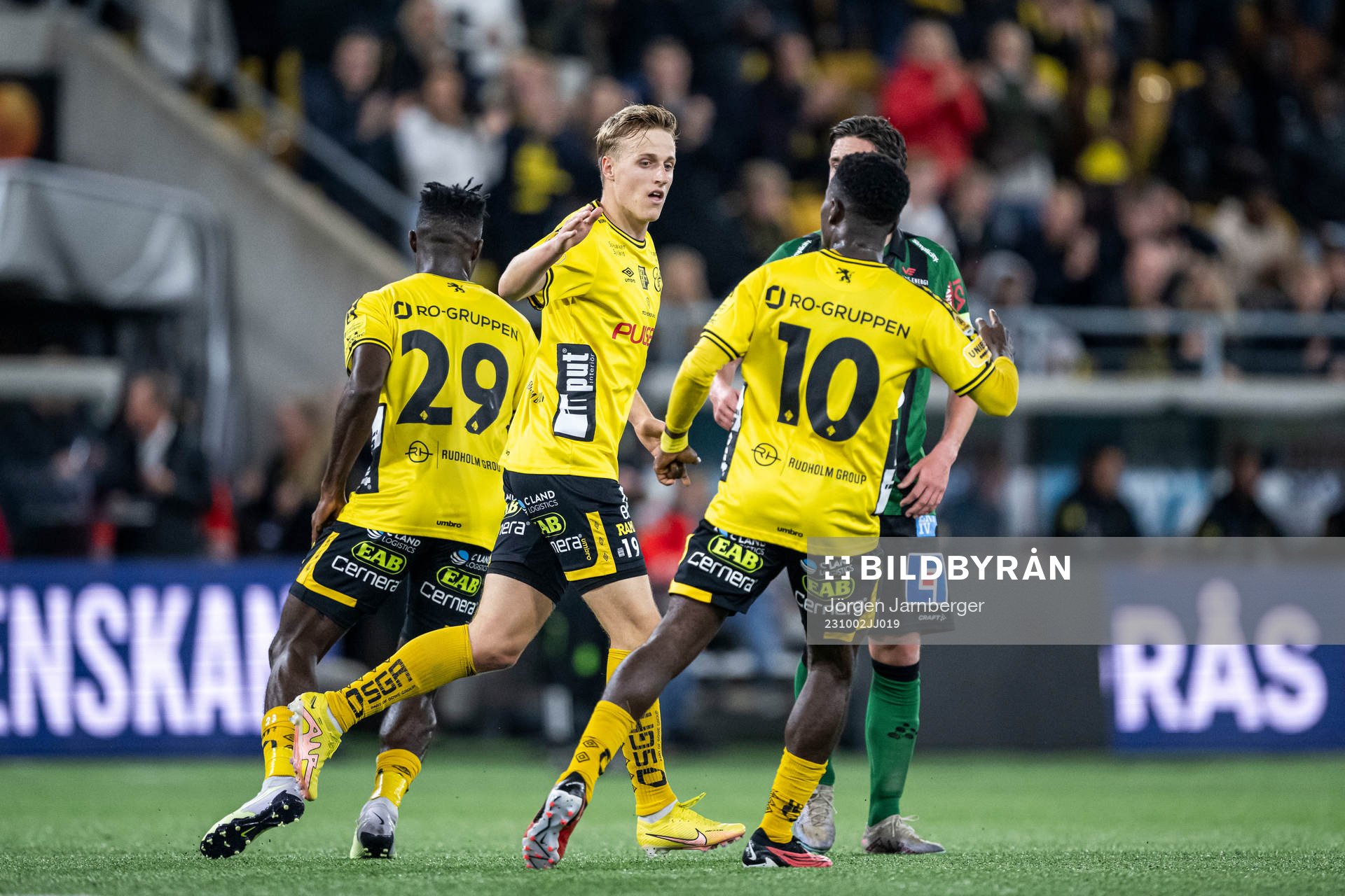 Elfsborgs Jeppe Møldrup Okkels jublar