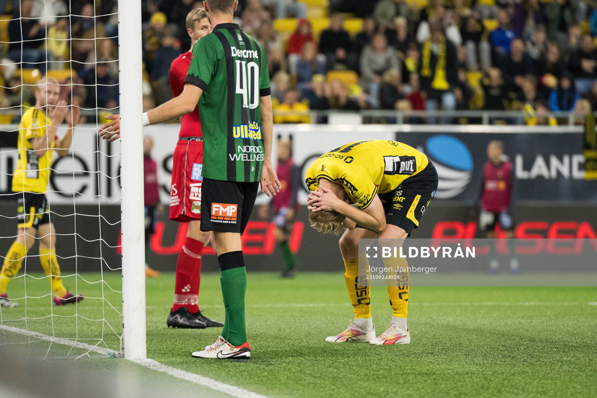 Elfsborgs Sveinn Guðjohnsen deppar