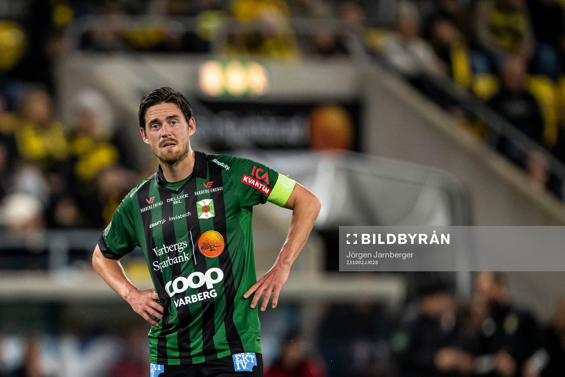 Varbergs Robin Tranberg deppar