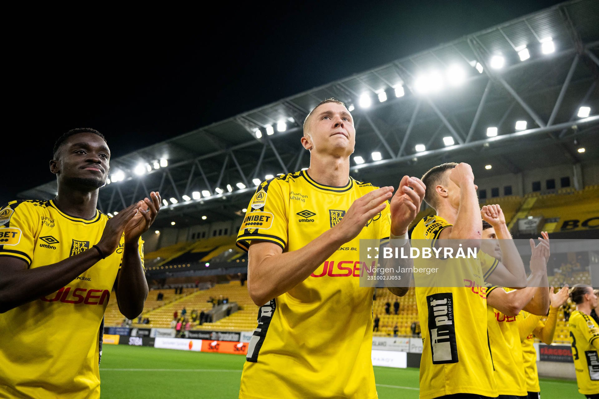 Elfsborgs Michael Baidoo, Sebastian Holmen jublar