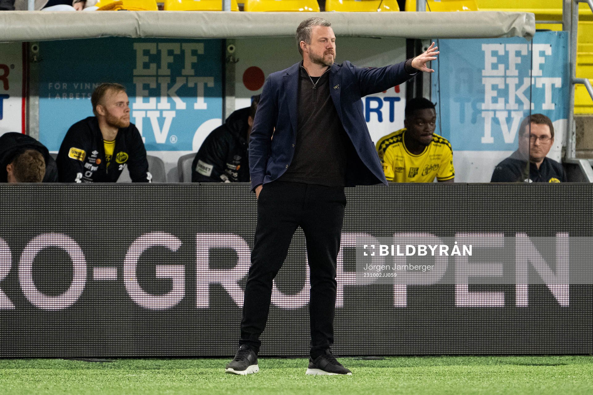 Elfsborgs manager Jimmy Thelin