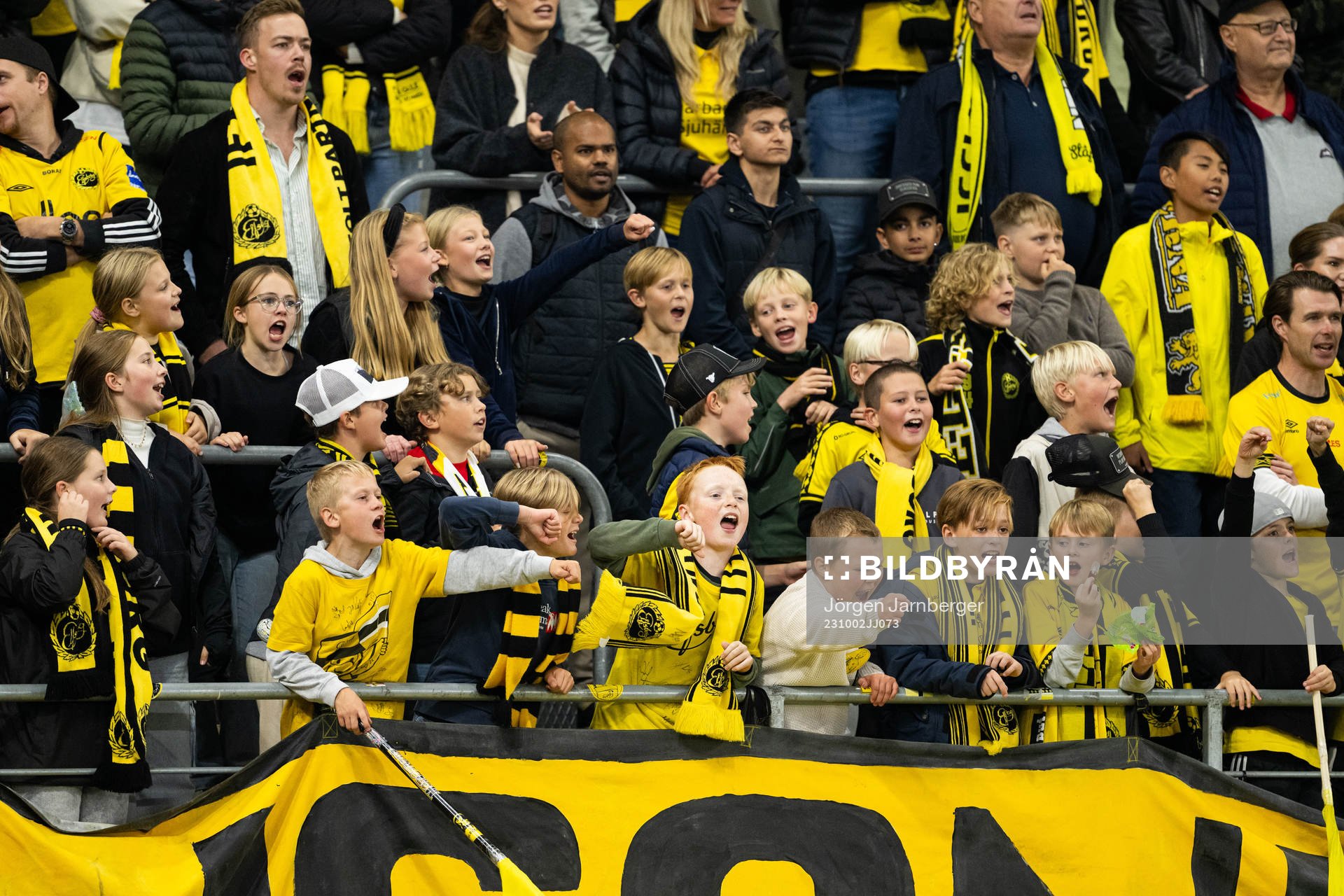 under fotbollsmatchen i Allsvenskan mellan Elfsborg och