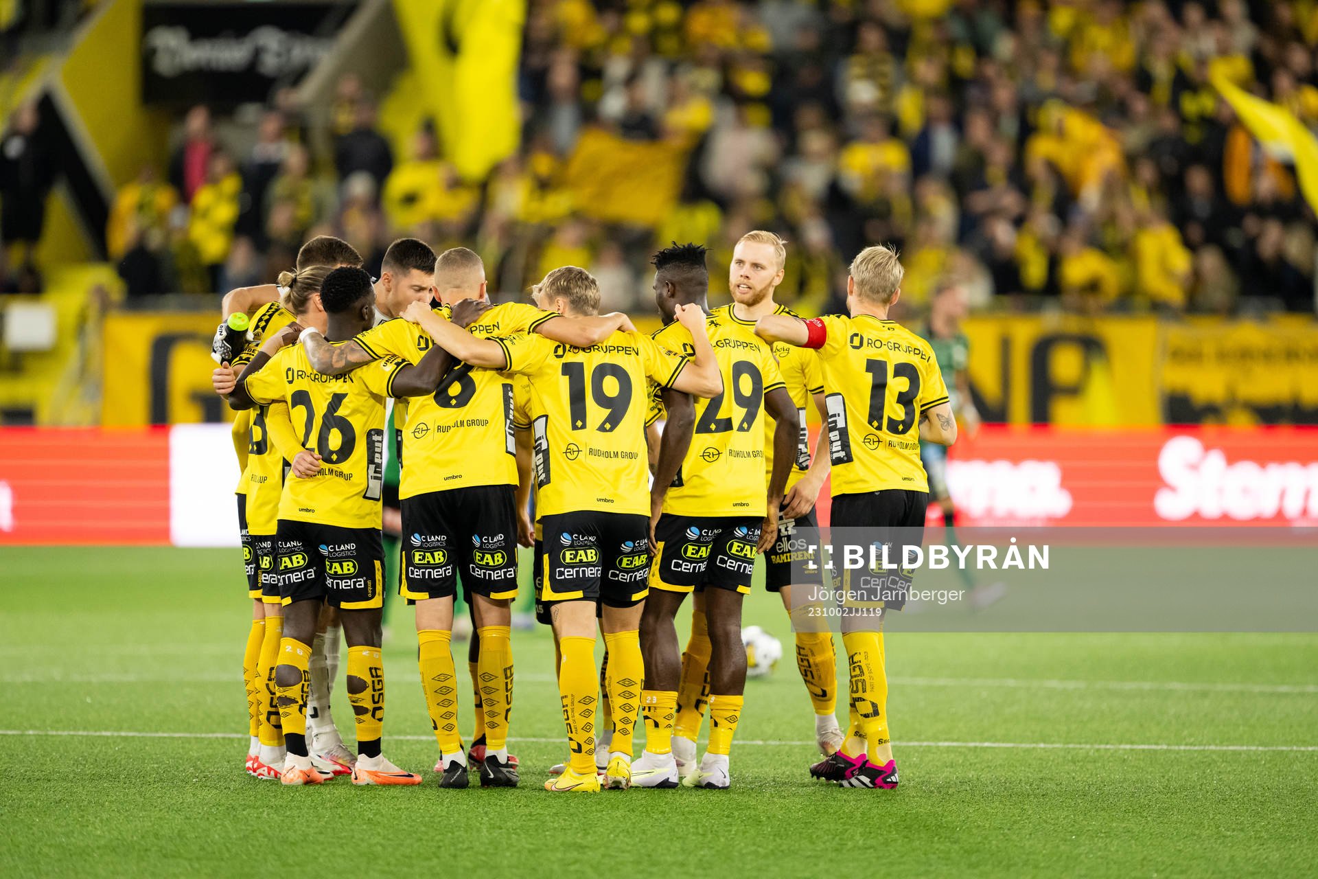 Elfsborgs spelare samlas