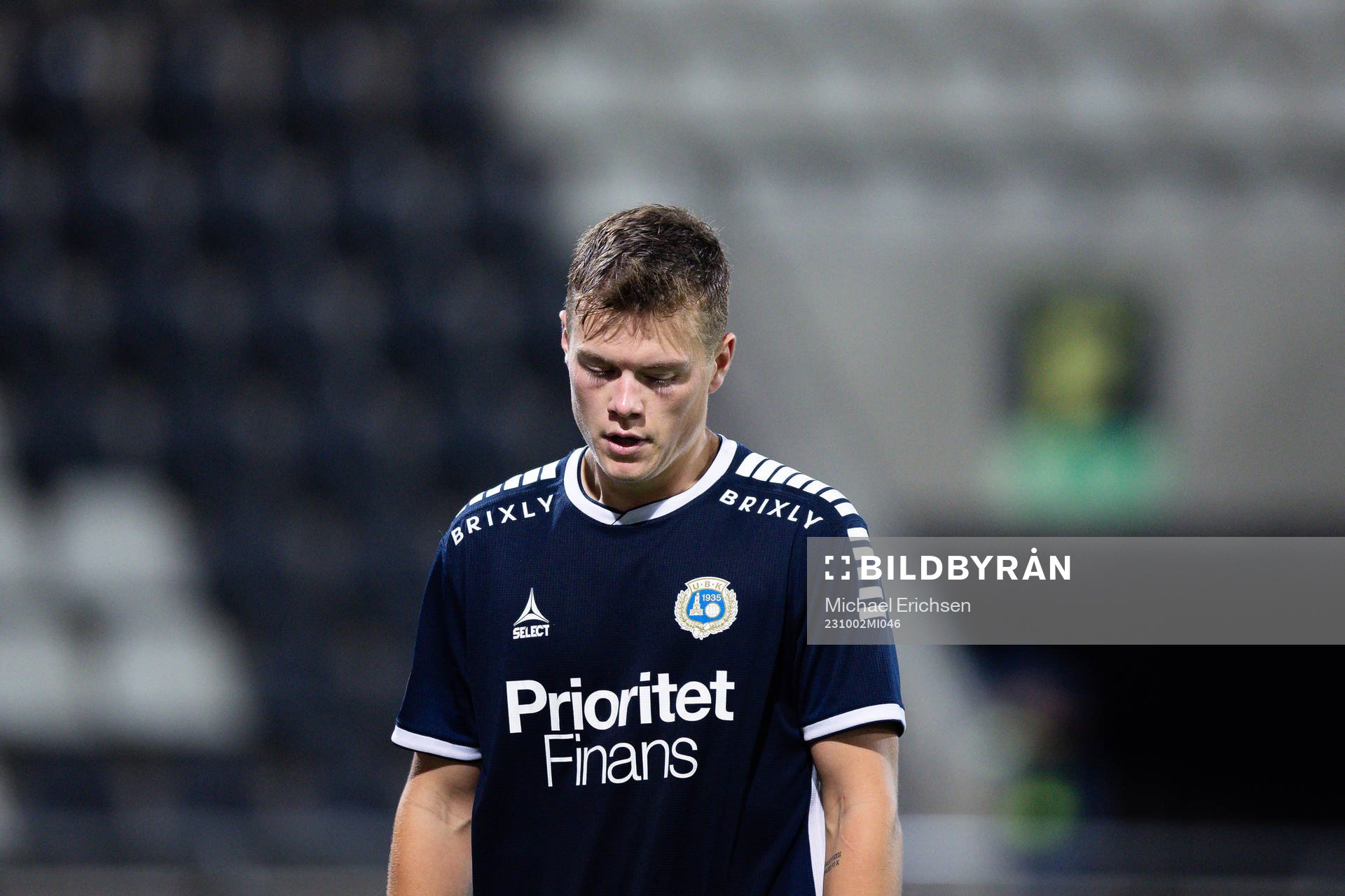 Utsiktens Albin Skoglund deppar