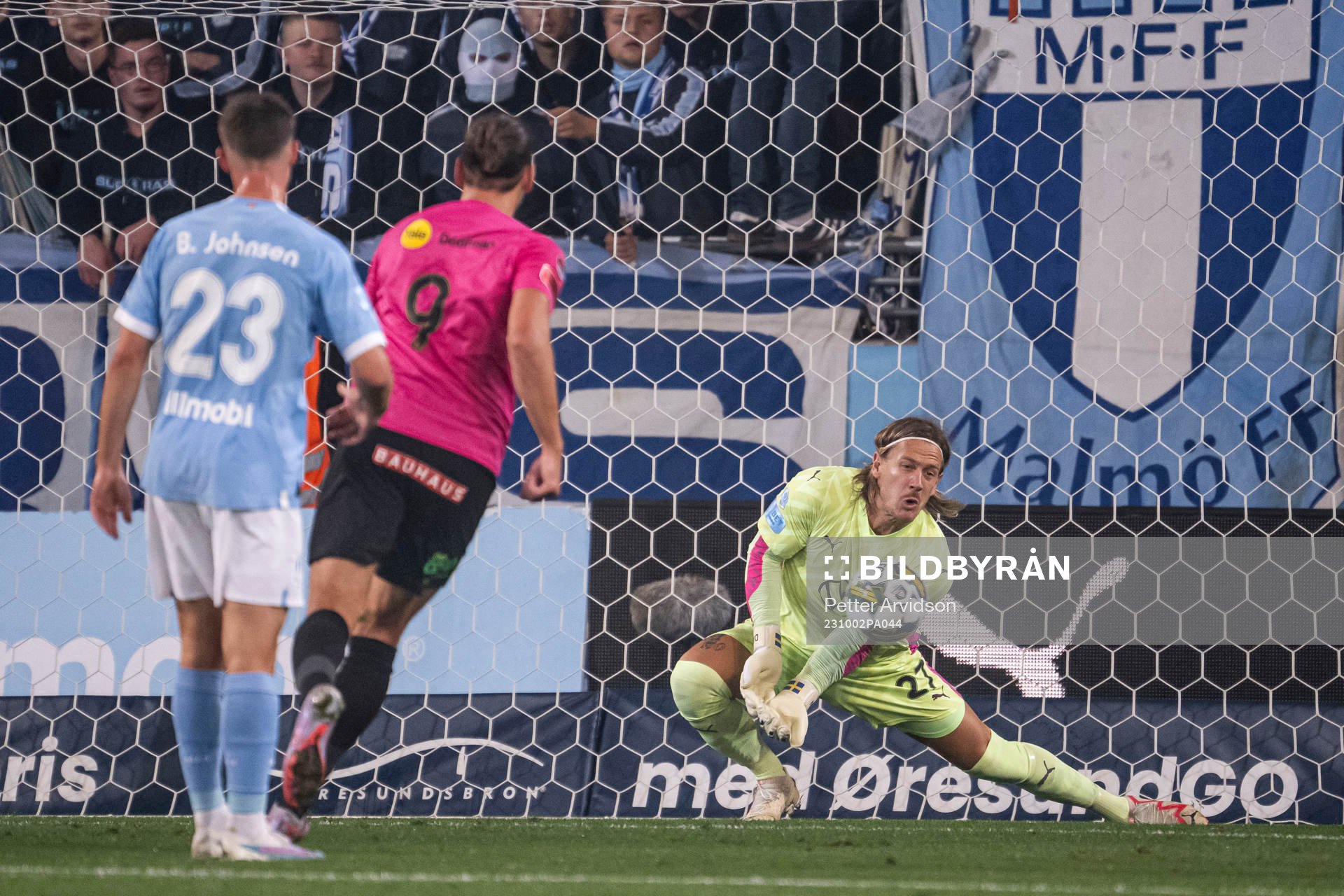 Malmö FFs Johan Dahlin