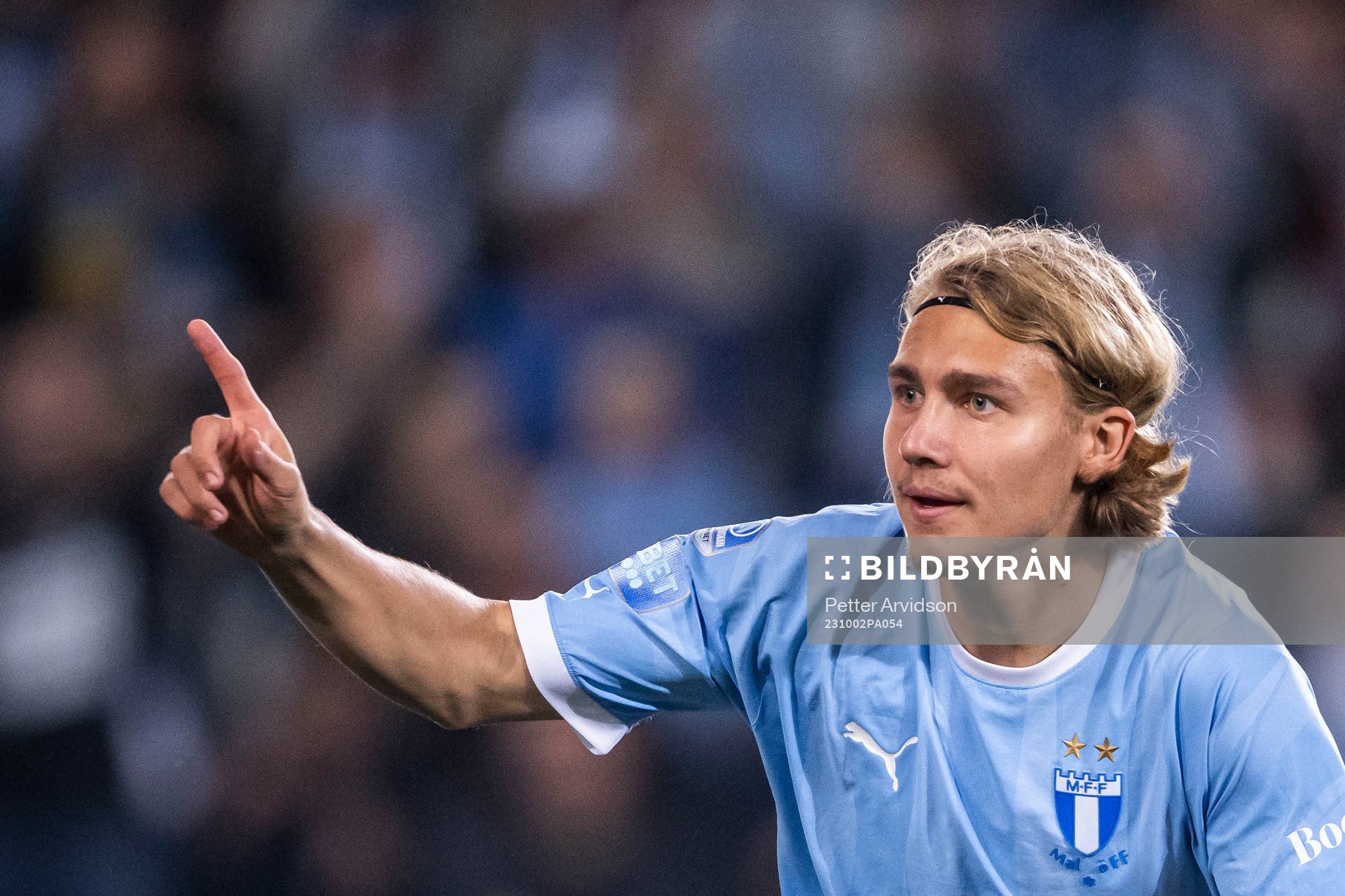 Malmö FFs Sebastian Nanasi jublar