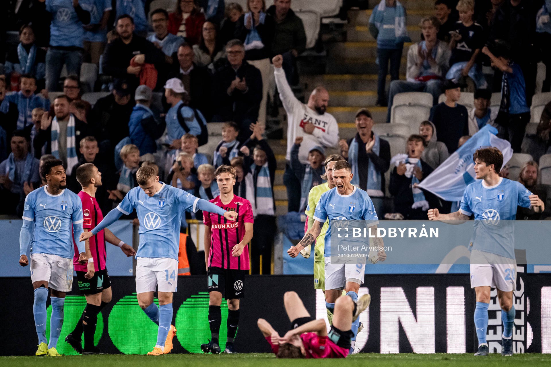 Malmö FFs Søren Rieks jublar