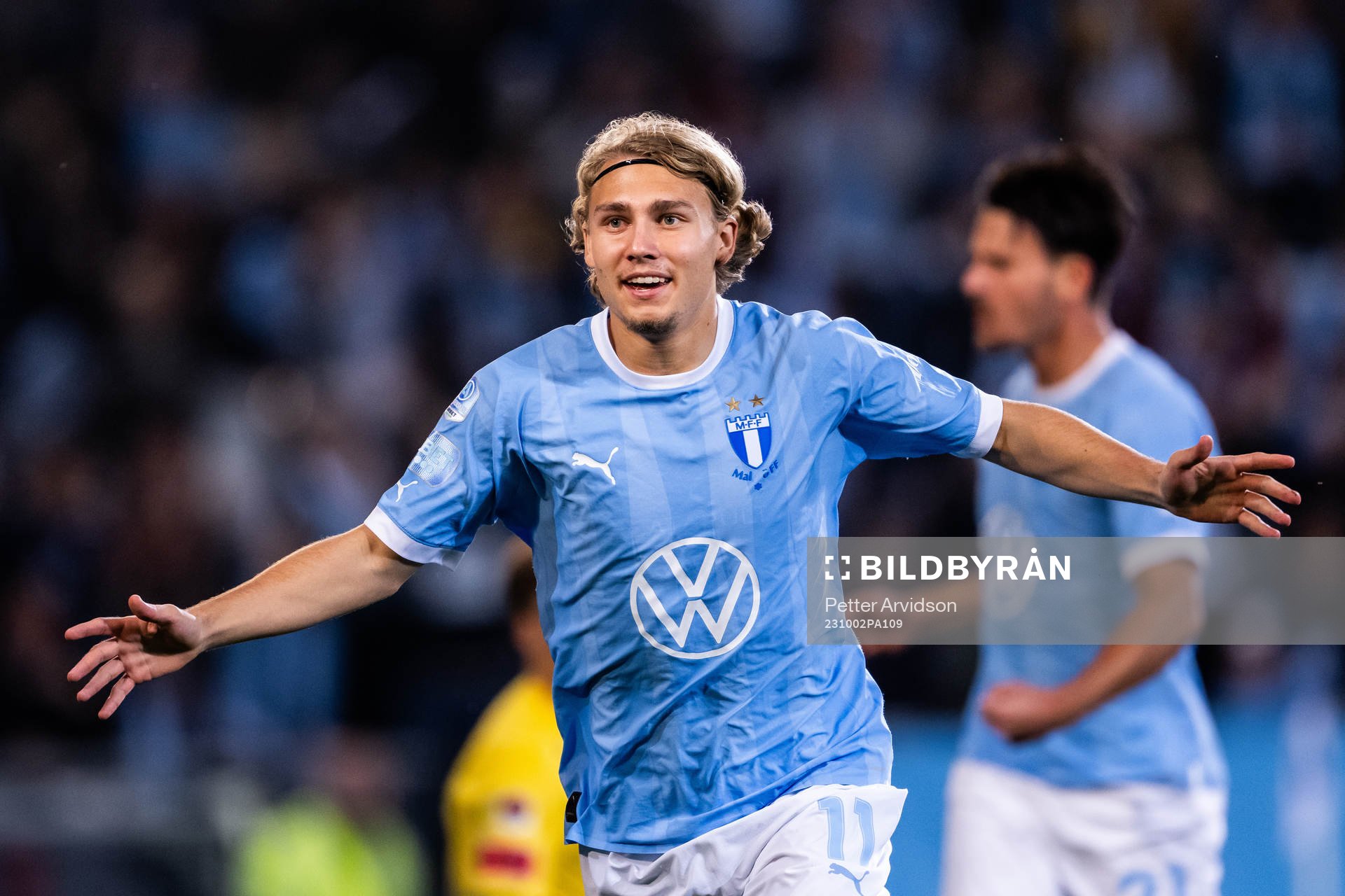 Malmö FFs Sebastian Nanasi jublar