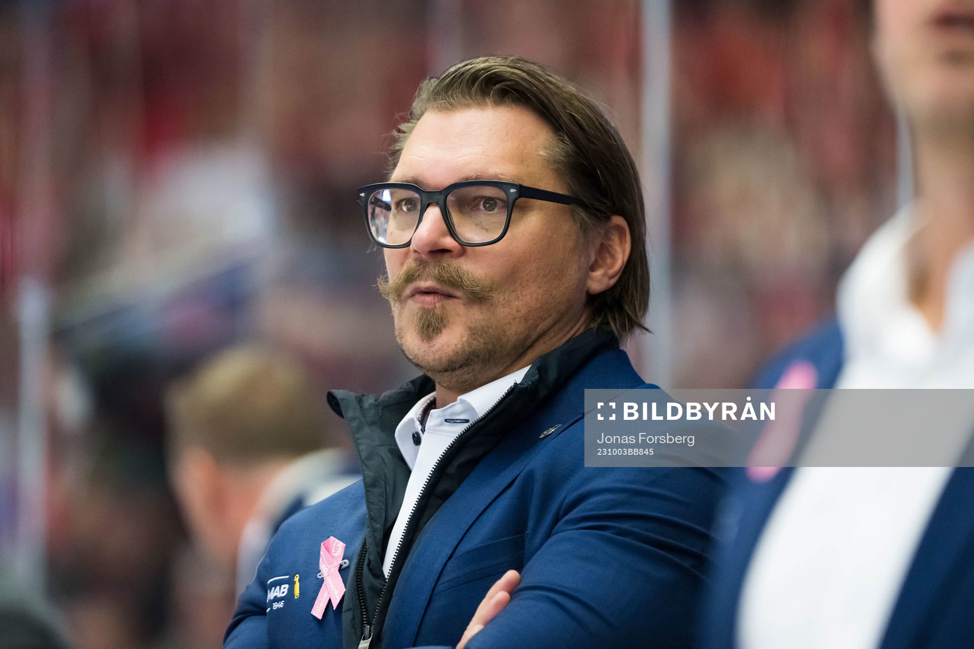 Leksands tränare Björn Hellkvist