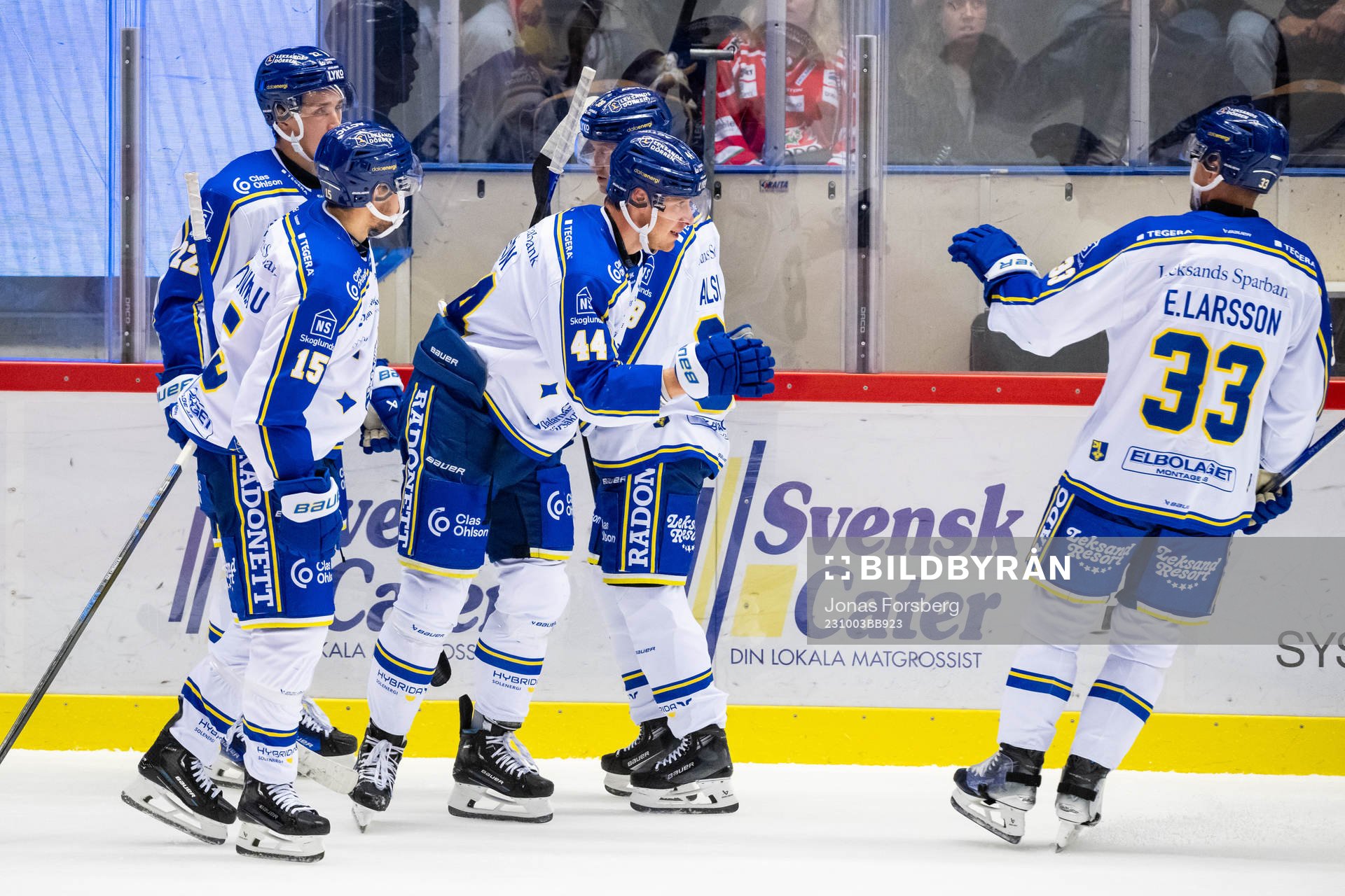 Leksands Carter Ashton jublar