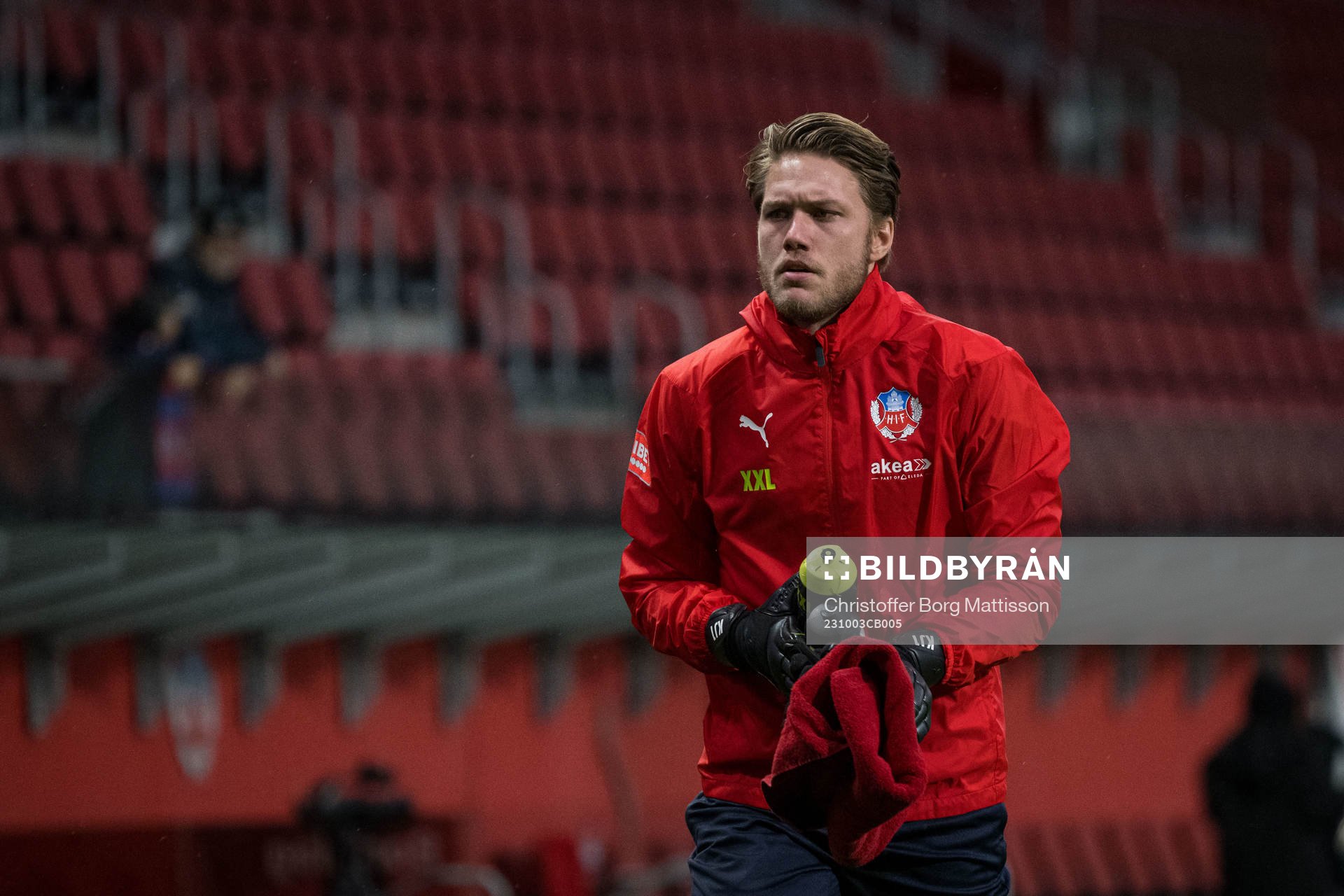Helsingborgs målvakt Kalle Joelsson