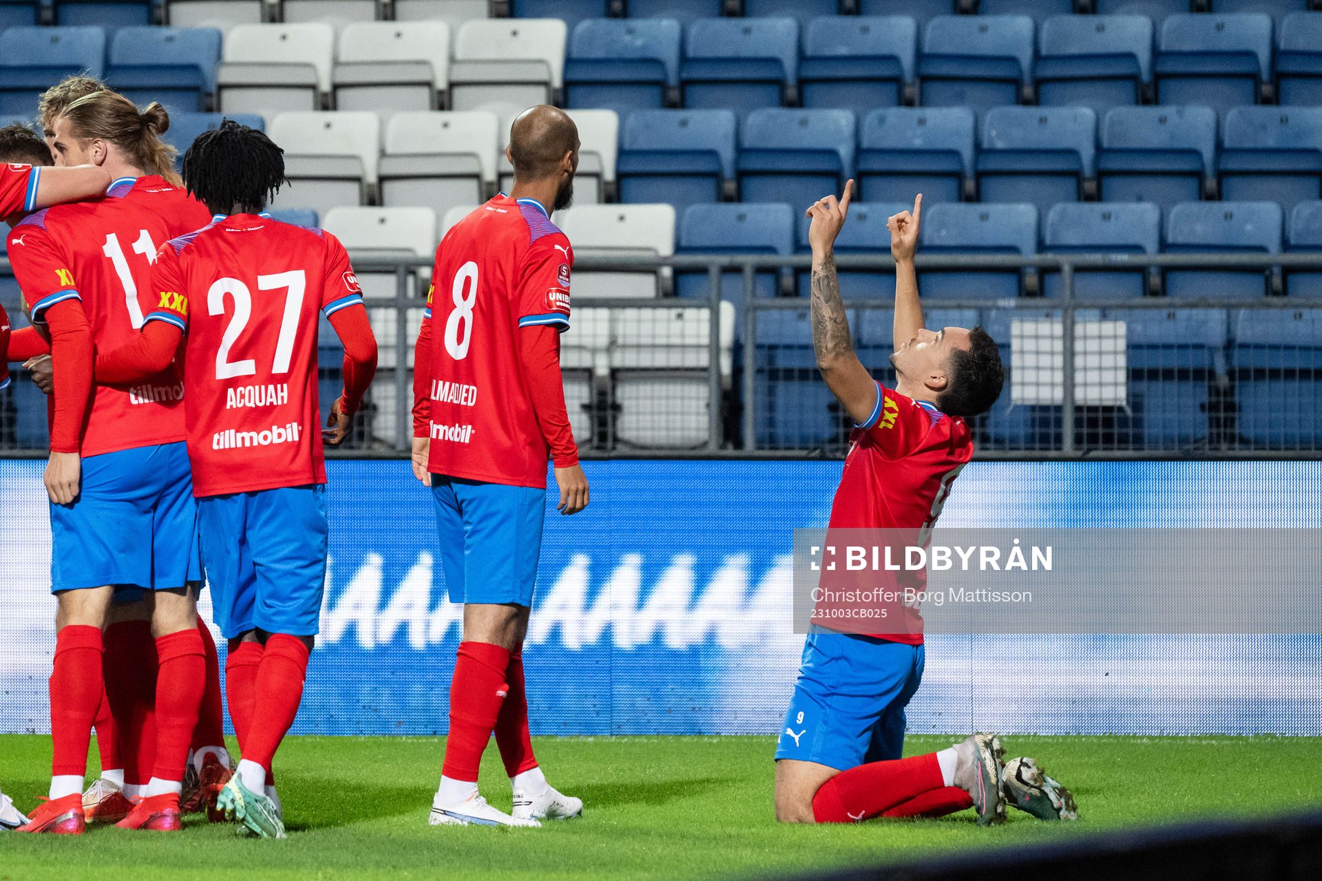 Helsingborgs Lucas Lima jublar