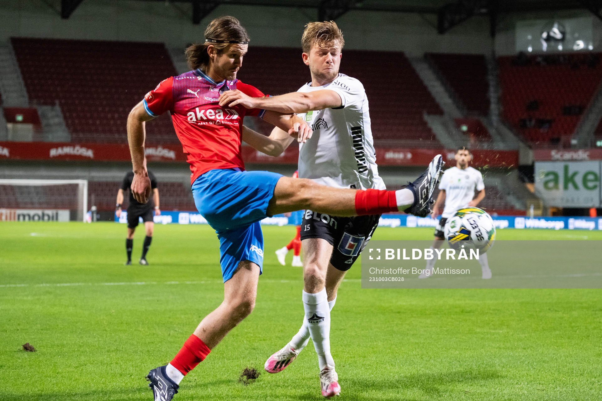 Helsingborgs Wilhelm Loeper och Örebros Niclas Bergmark