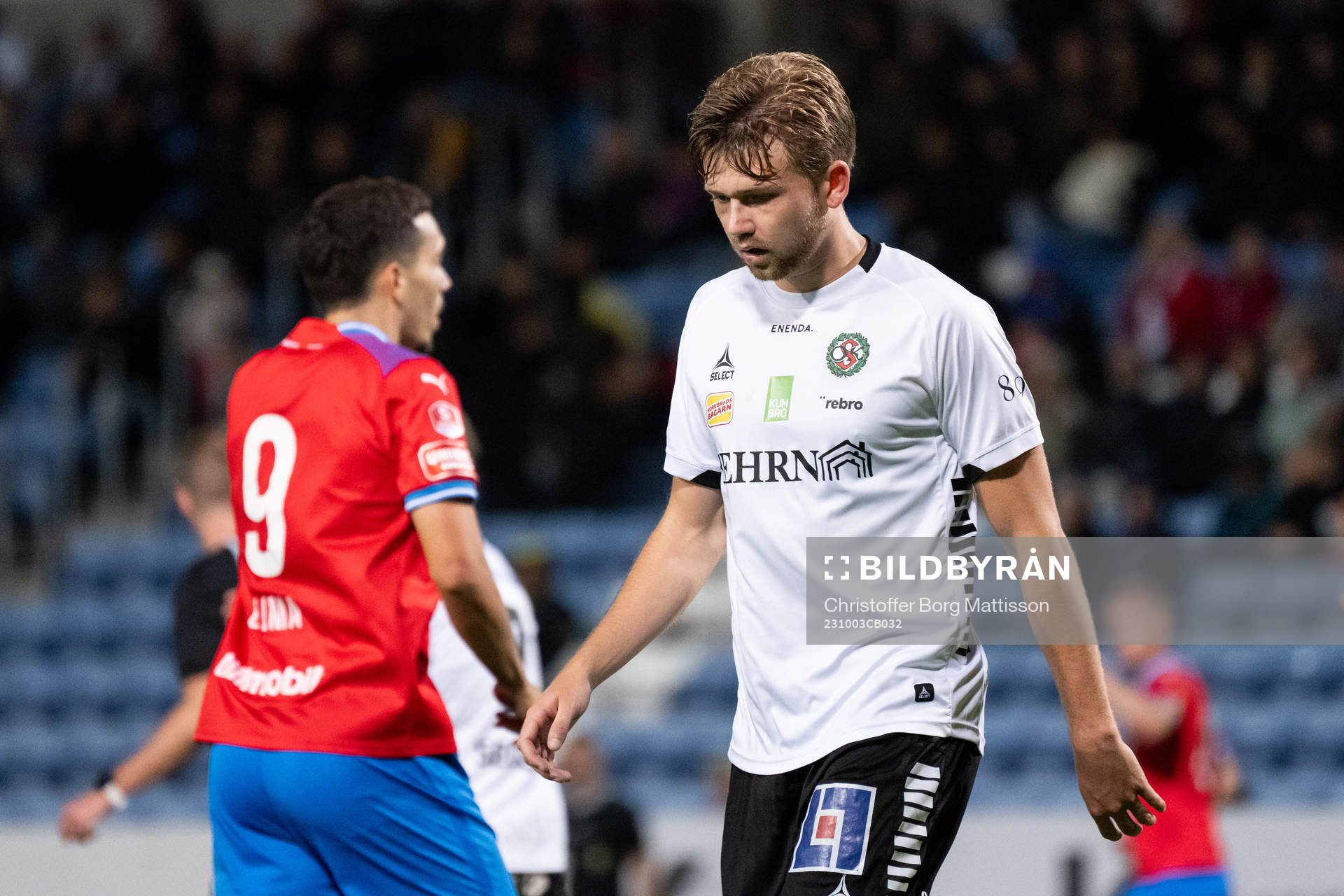 Örebros Niclas Bergmark deppar