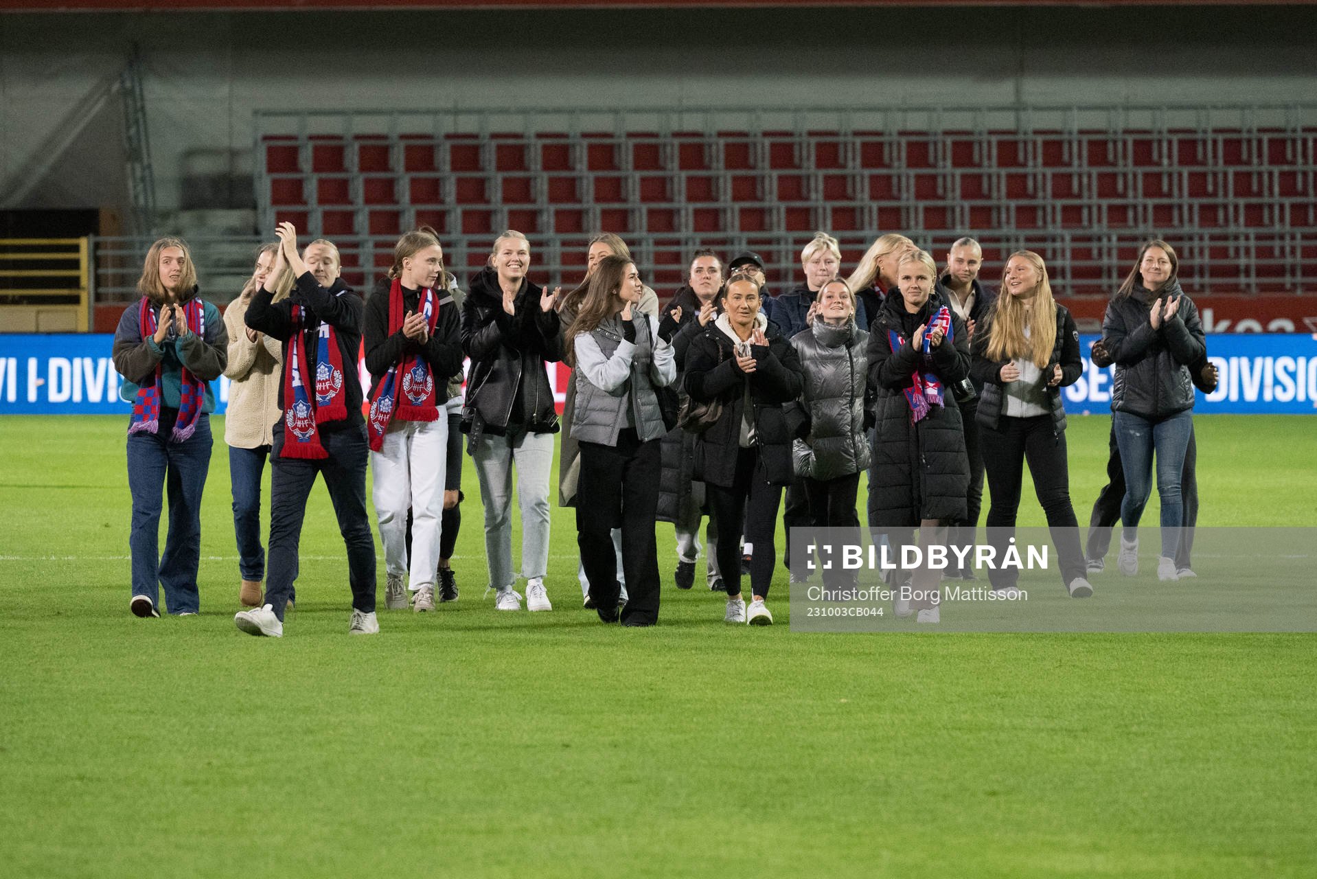Helsingborgs damlag firas