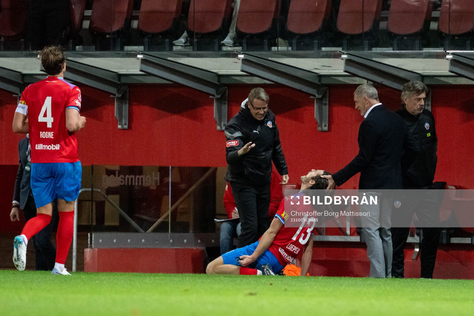 Helsingborgs Wilhelm Loeper jublar