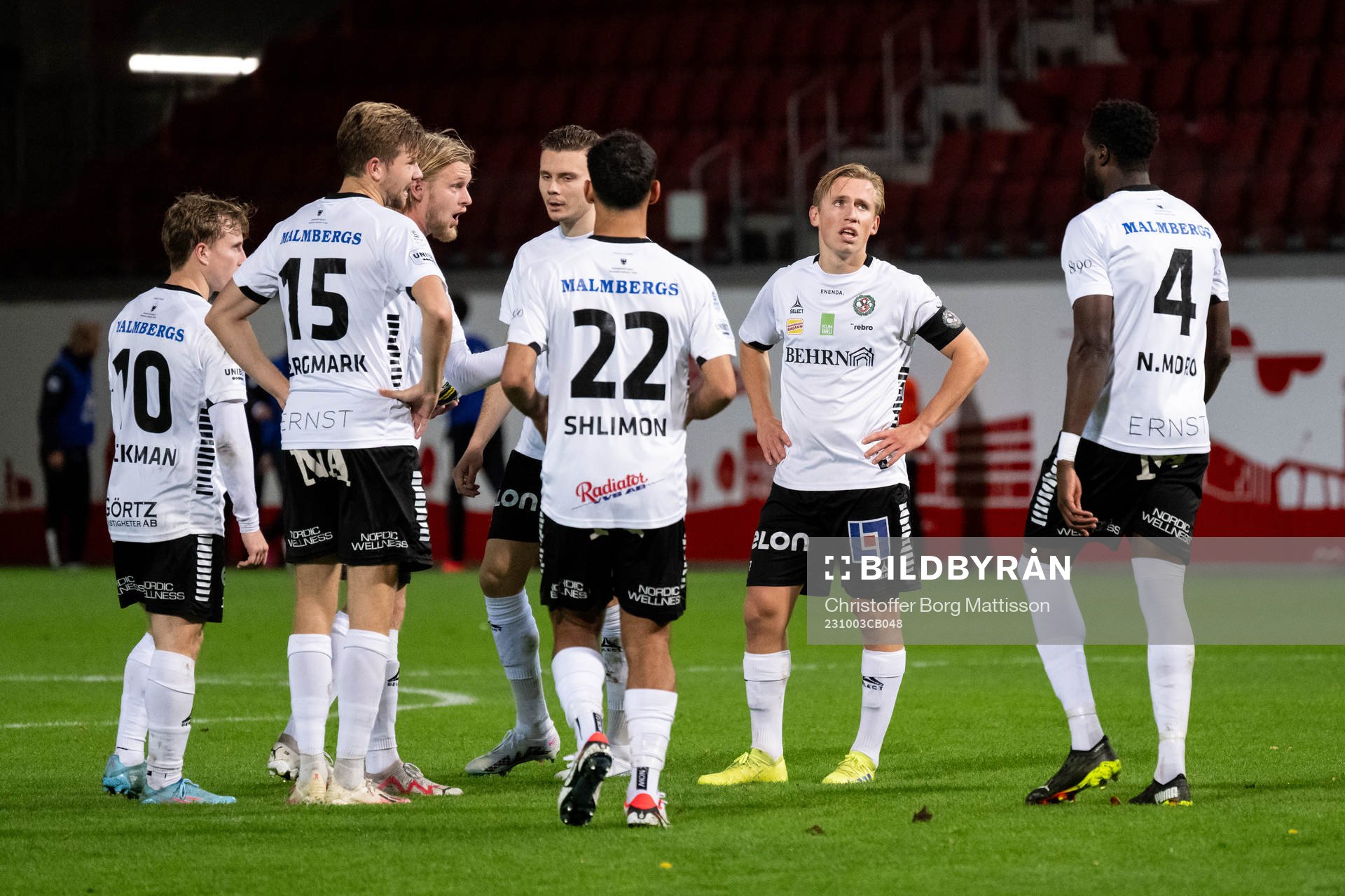 Örebros spelare deppar