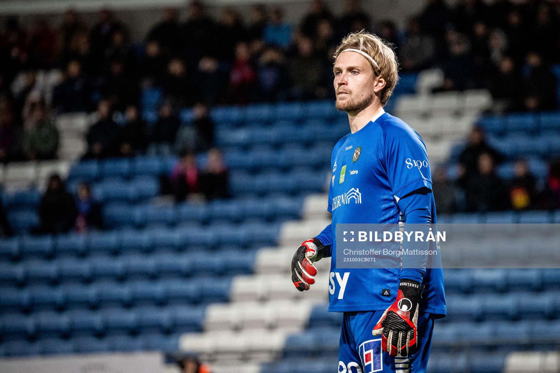Örebros målvakt William Eskelinen