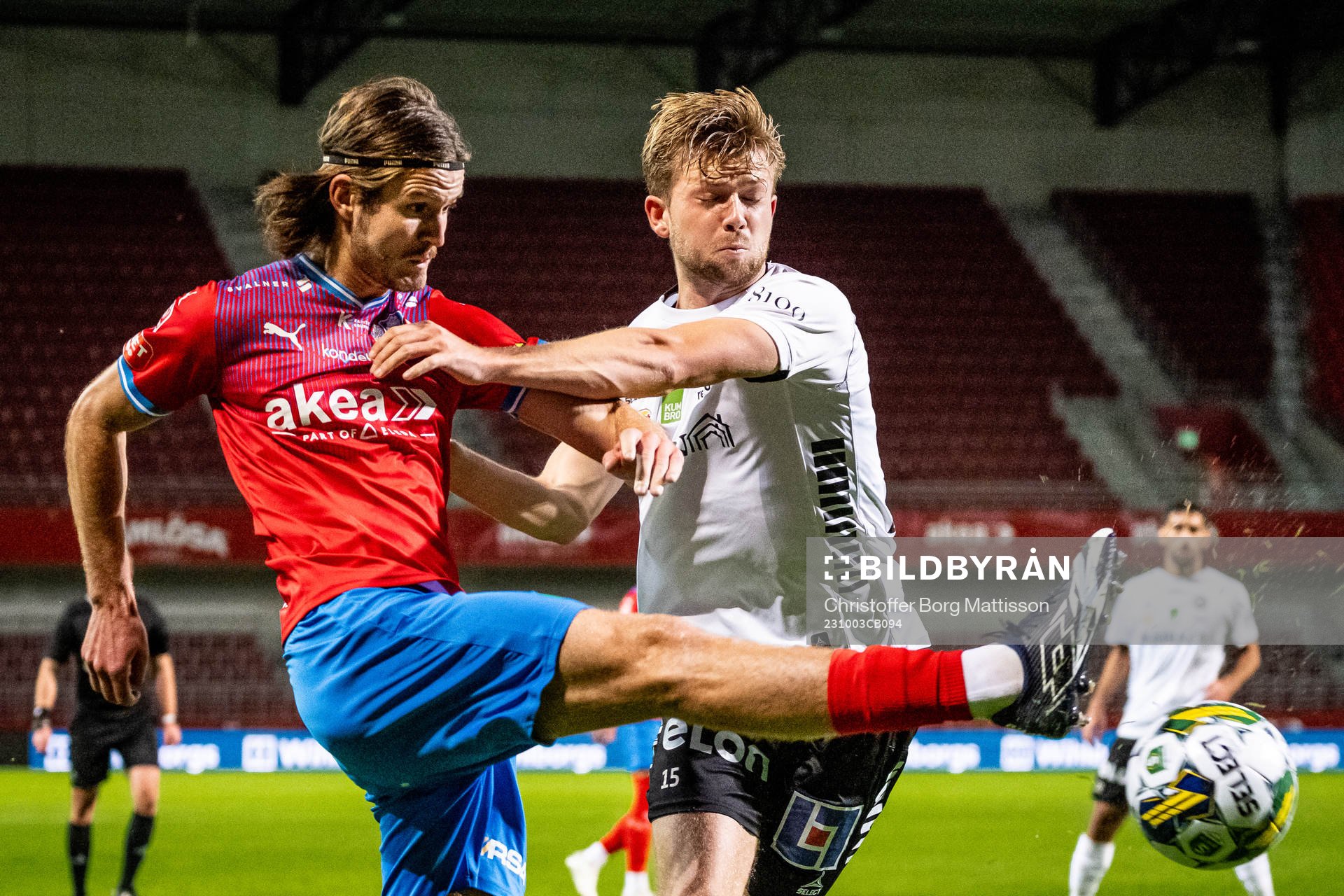 Helsingborgs Wilhelm Loeper och Örebros Niclas Bergmark