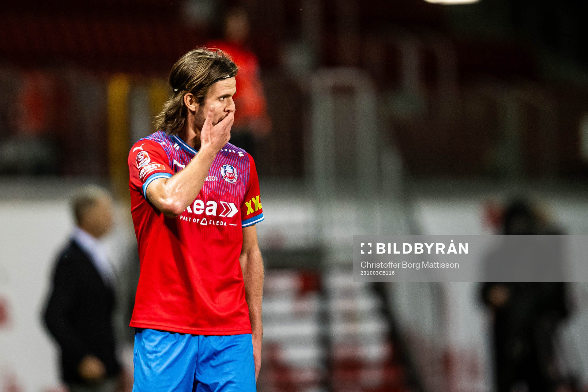 Helsingborgs Wilhelm Loeper deppar