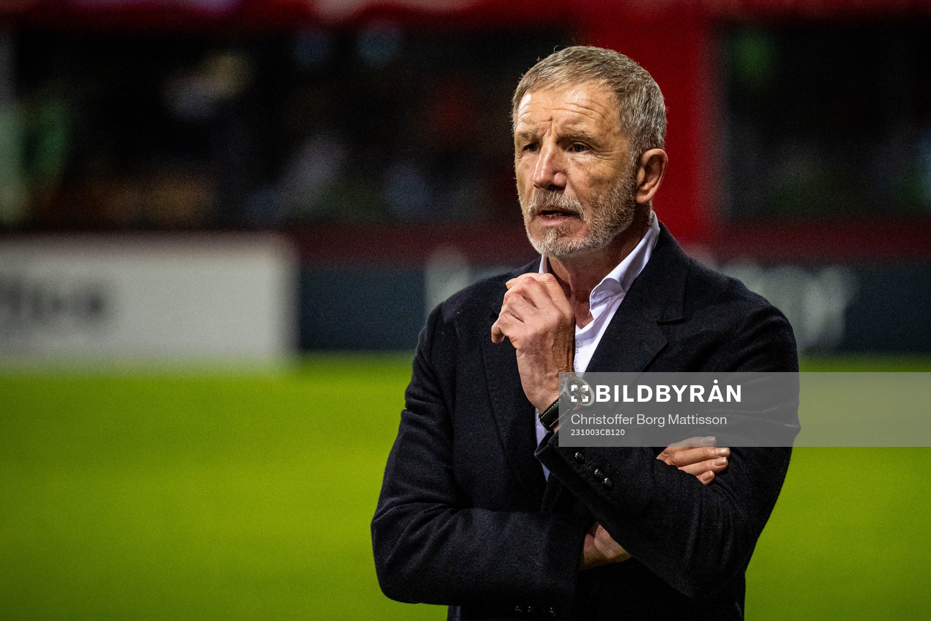 Helsingborgs tränare Stuart Baxter