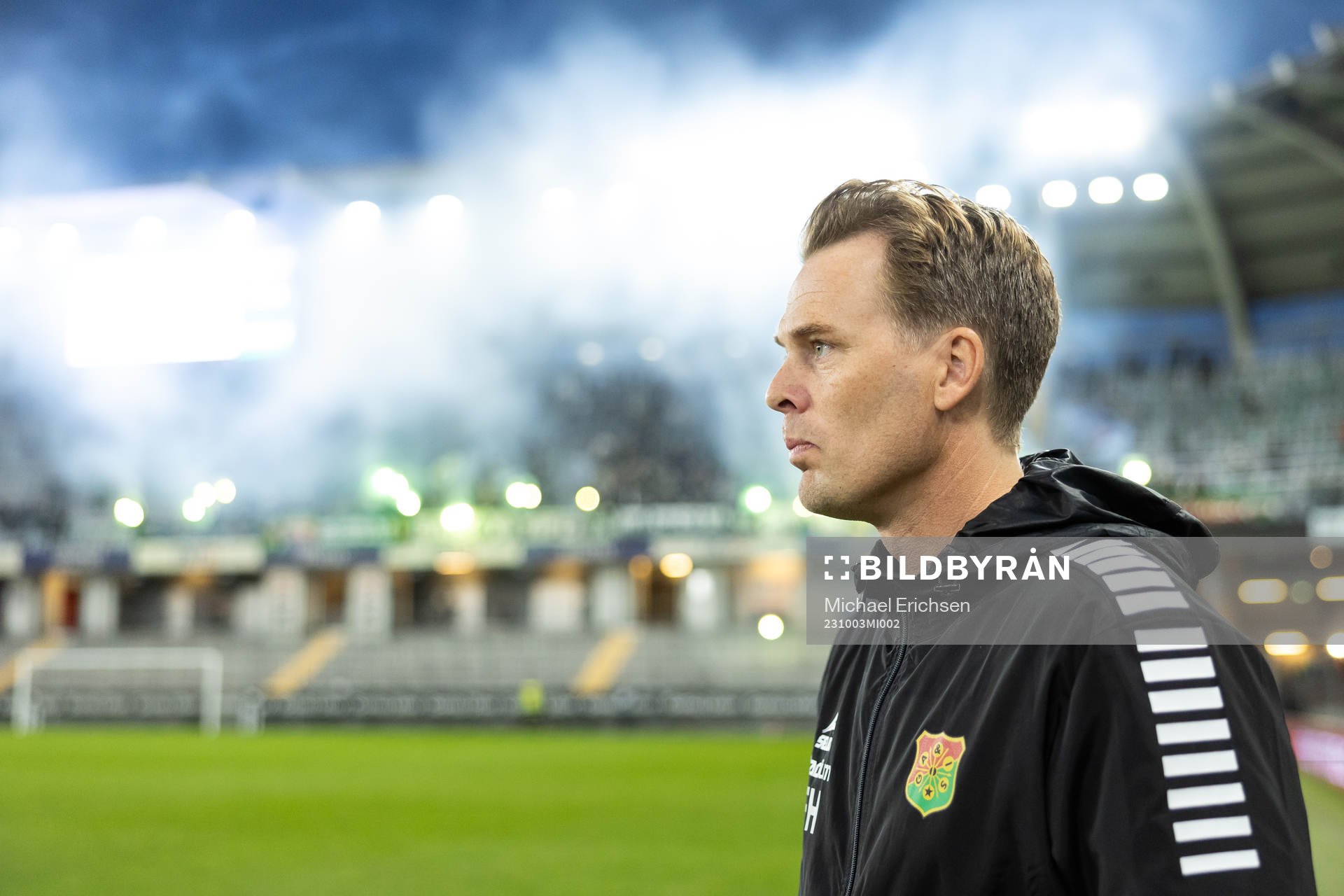 GAISs tränare Fredrik Holmberg