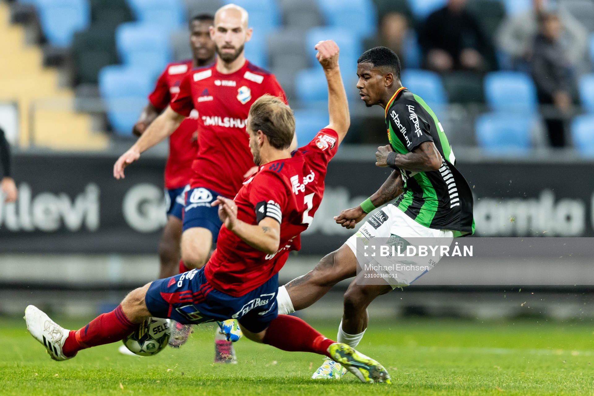 GAIS Chovanie Shakur Amatkarijo och Östers Månz Berg