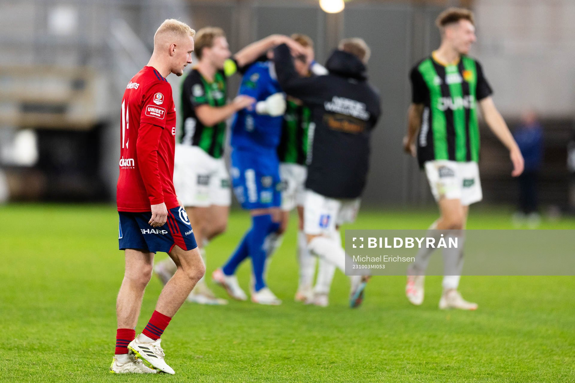 Östers Adam Bergmark Wiberg deppar
