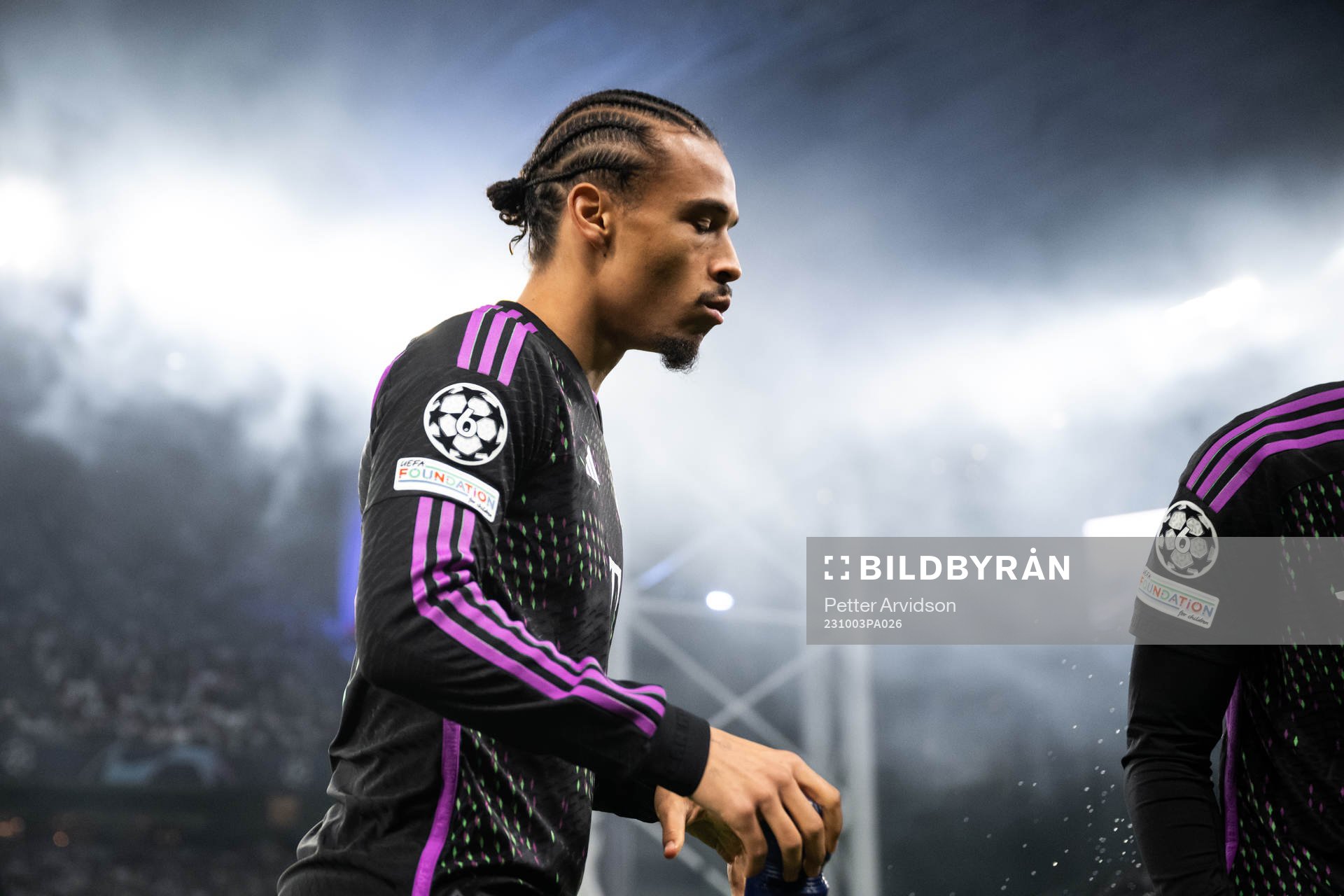 Leroy Sané of Bayern Munich