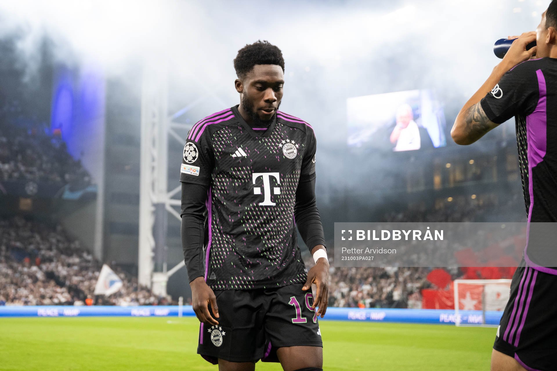Alphonso Davies of Bayern Munich