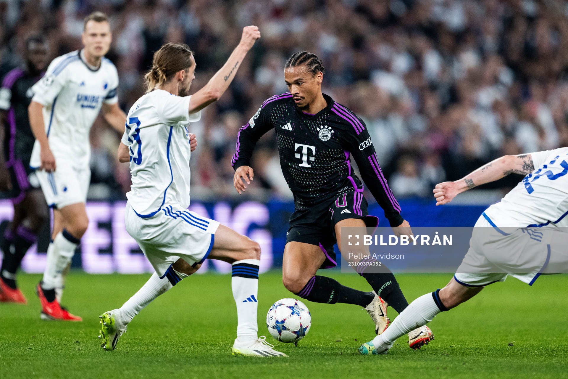 Leroy Sané of Bayern Munich