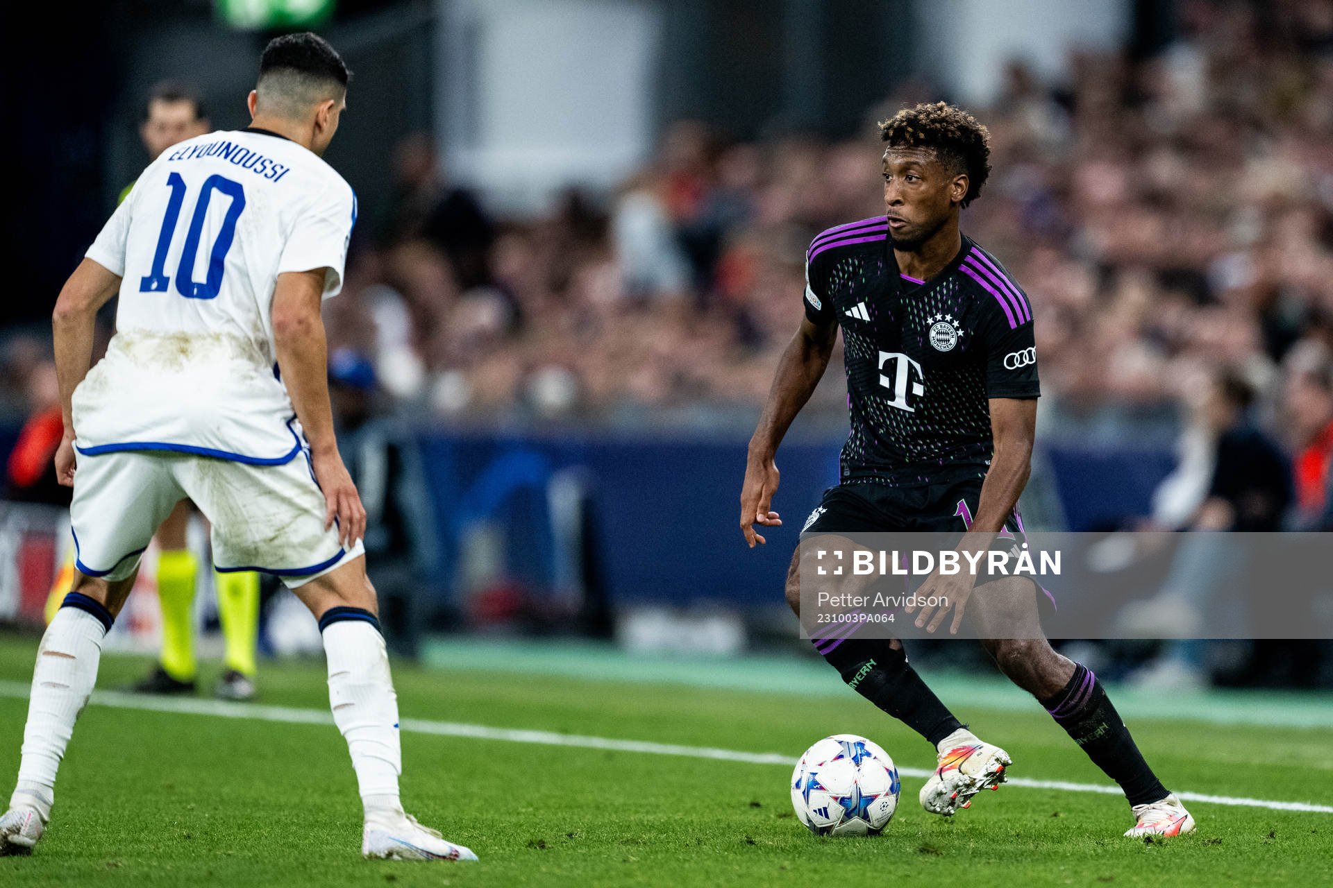 Kingsley Coman of Bayern Munich