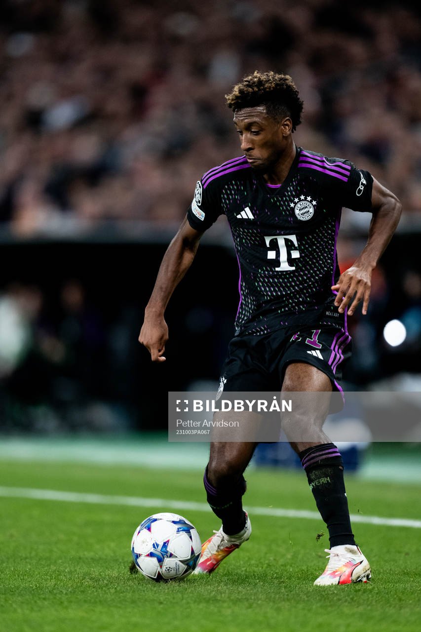 Kingsley Coman of Bayern Munich